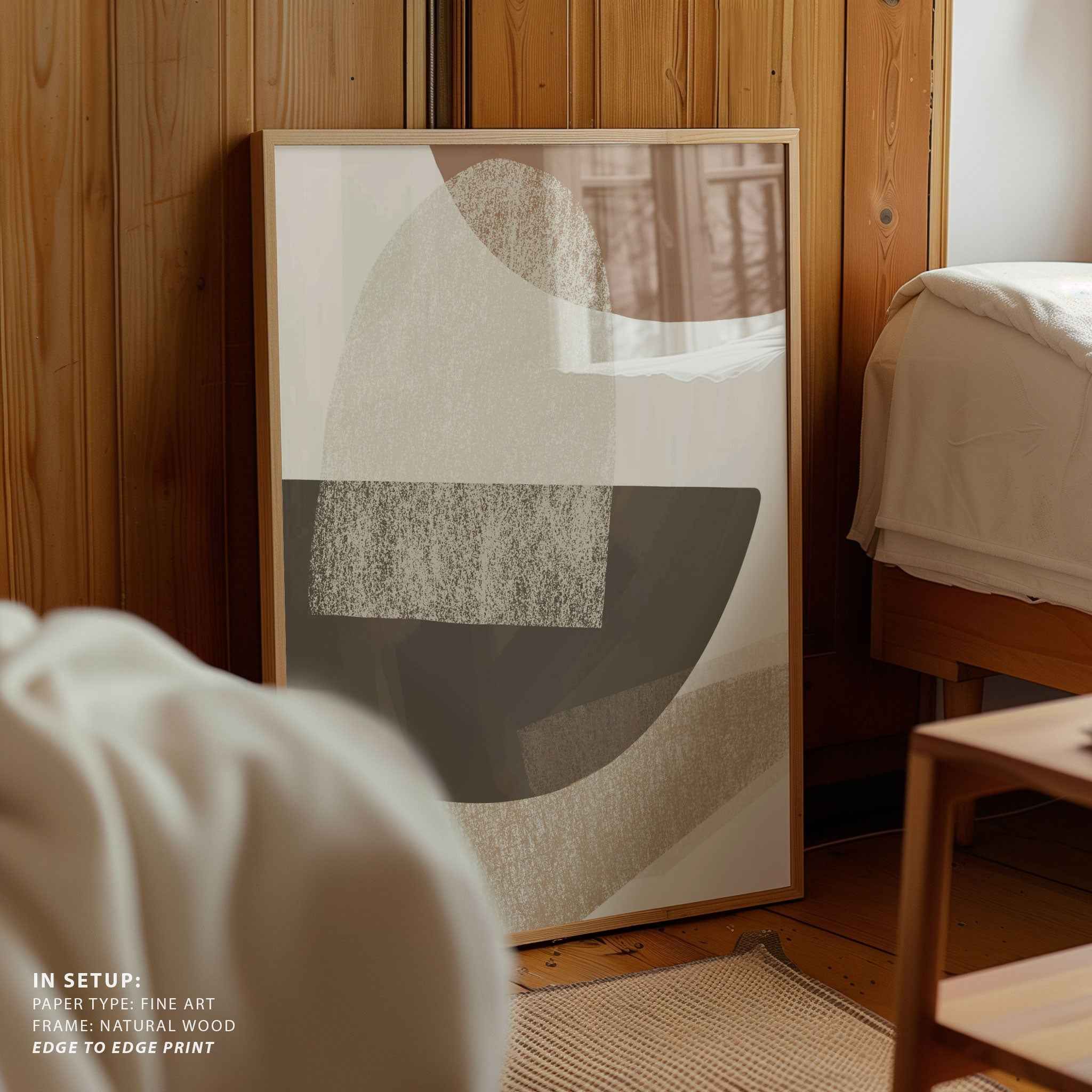 Earth Tone Geometric Art