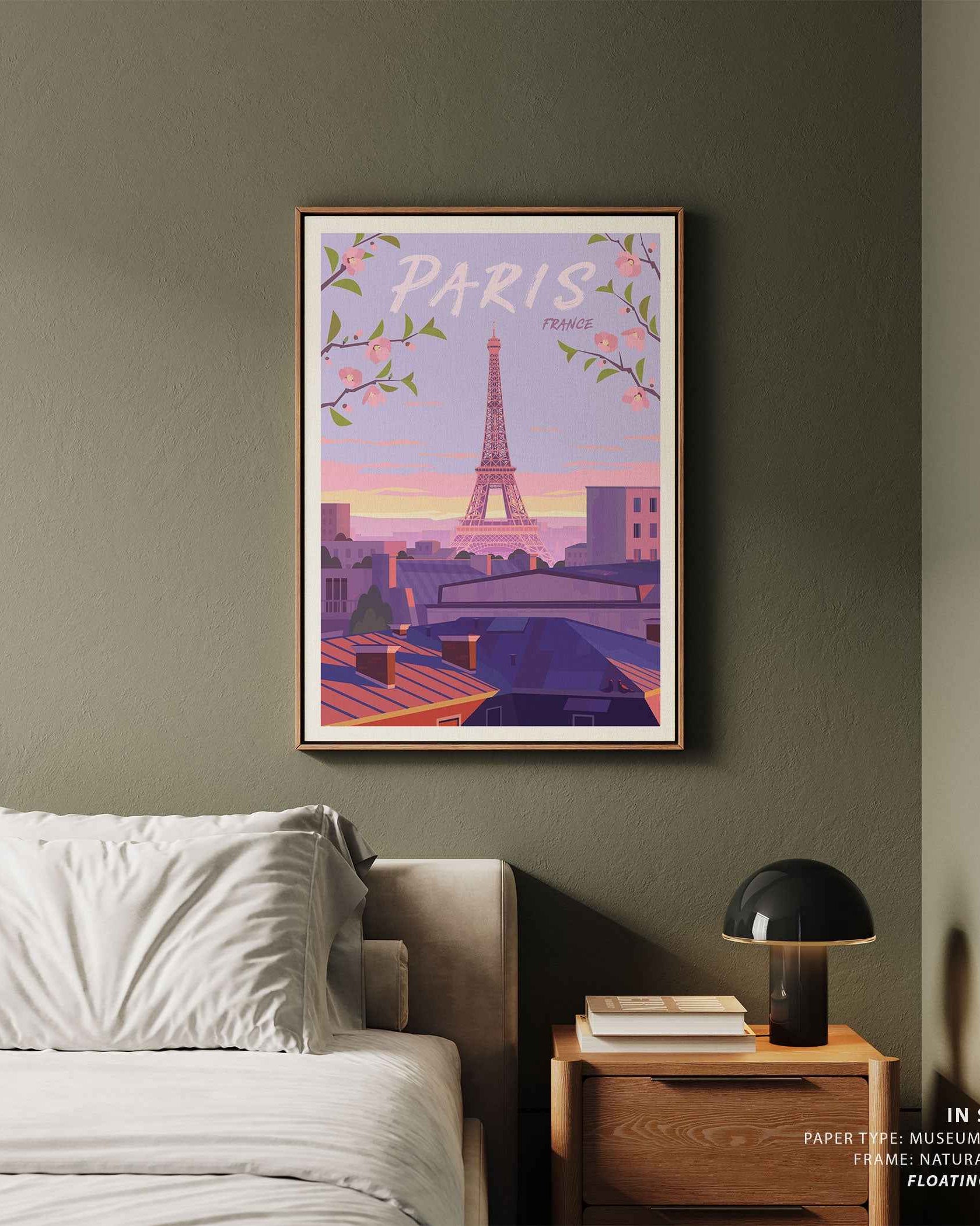 Paris Travel Poster Print