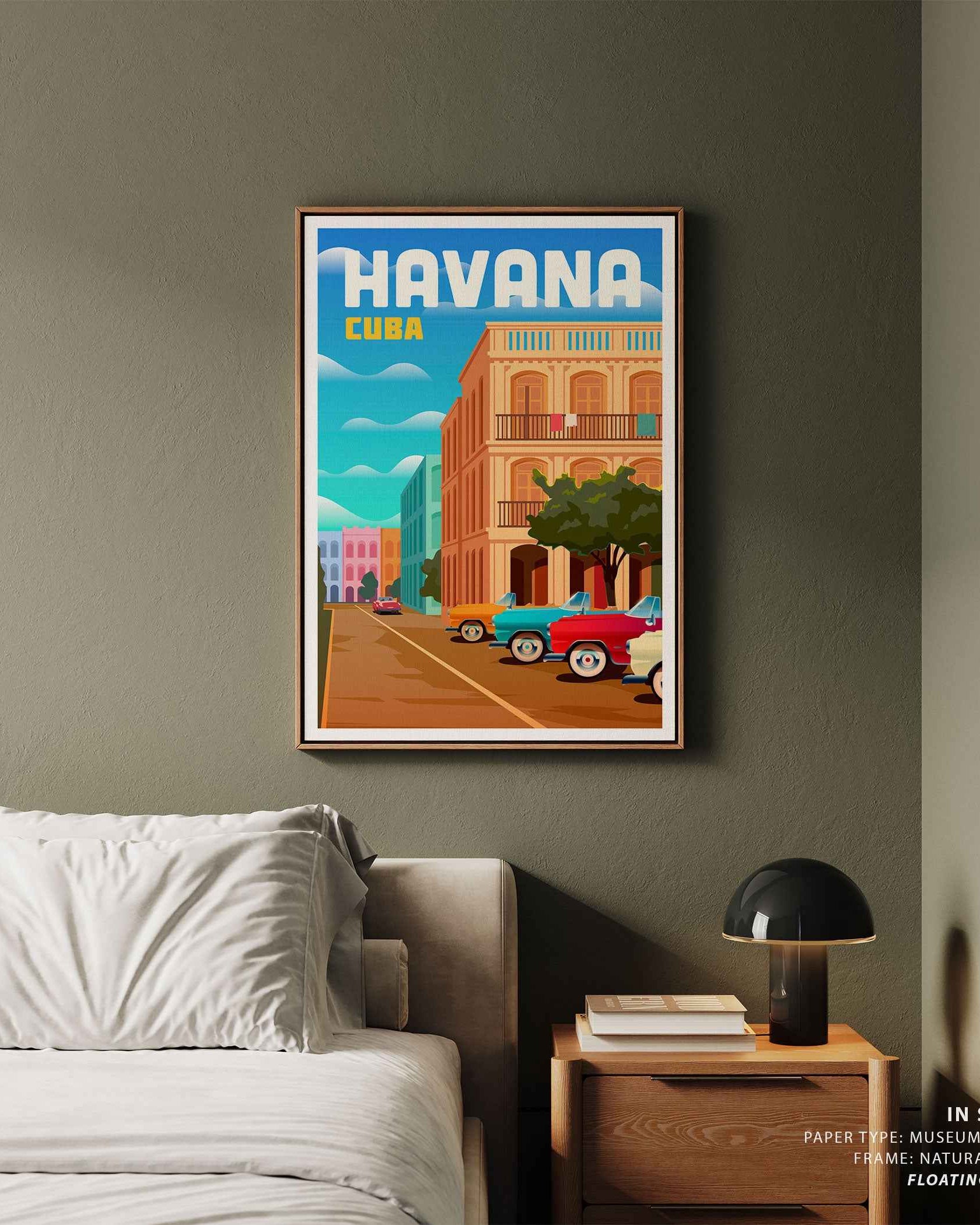 Havana Travel Poster Print