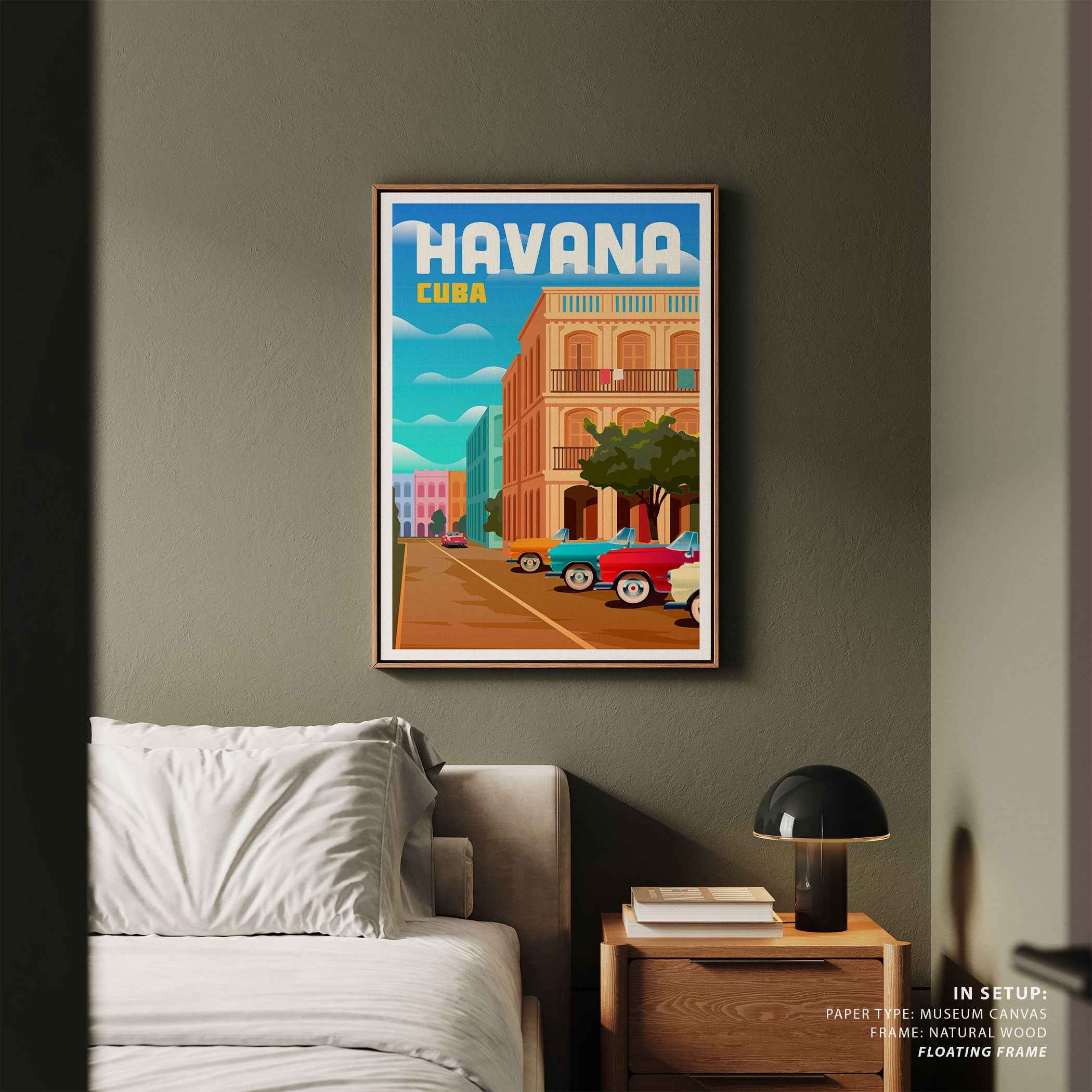 Havana Travel Poster Print