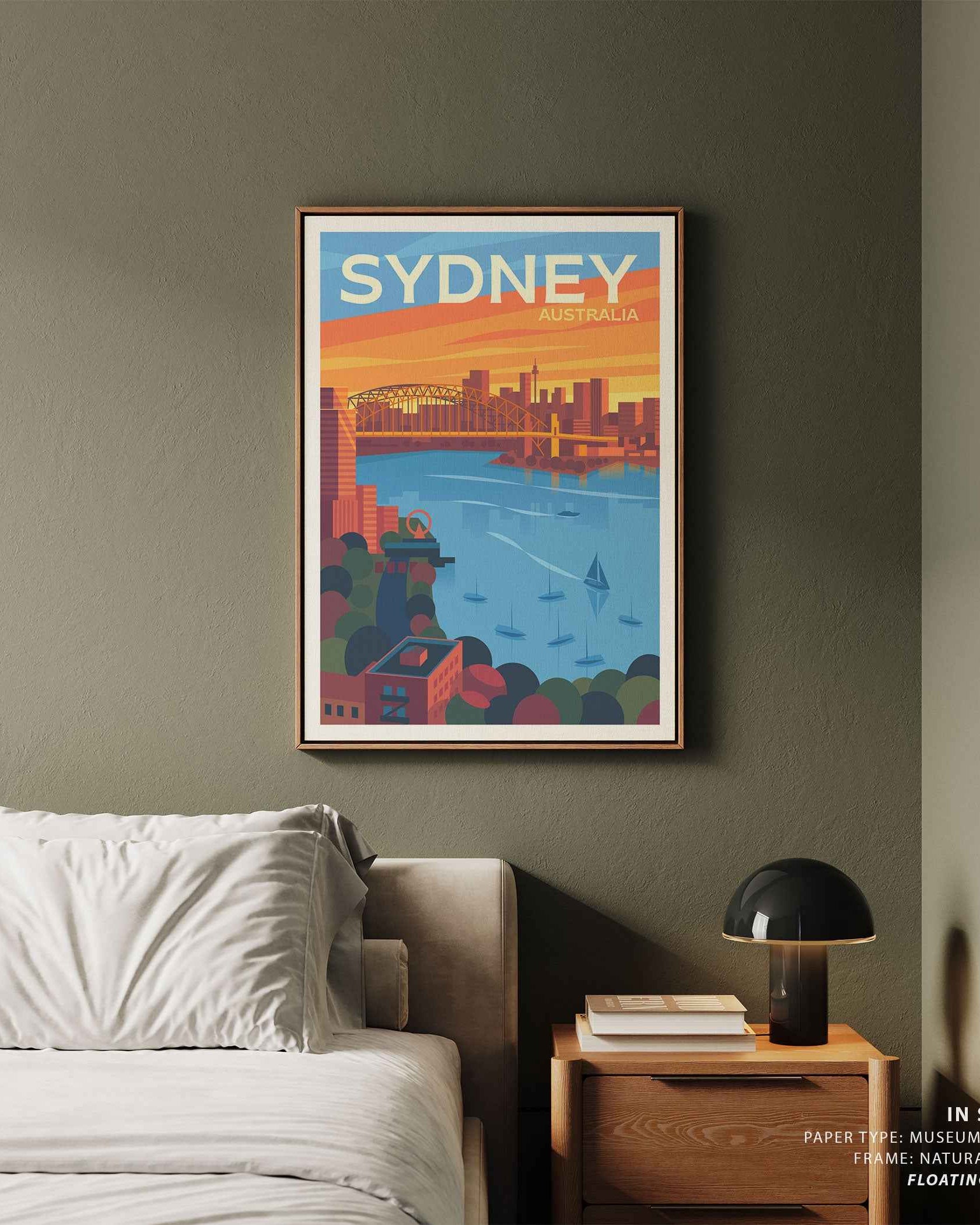 Australia Travel Poster Print