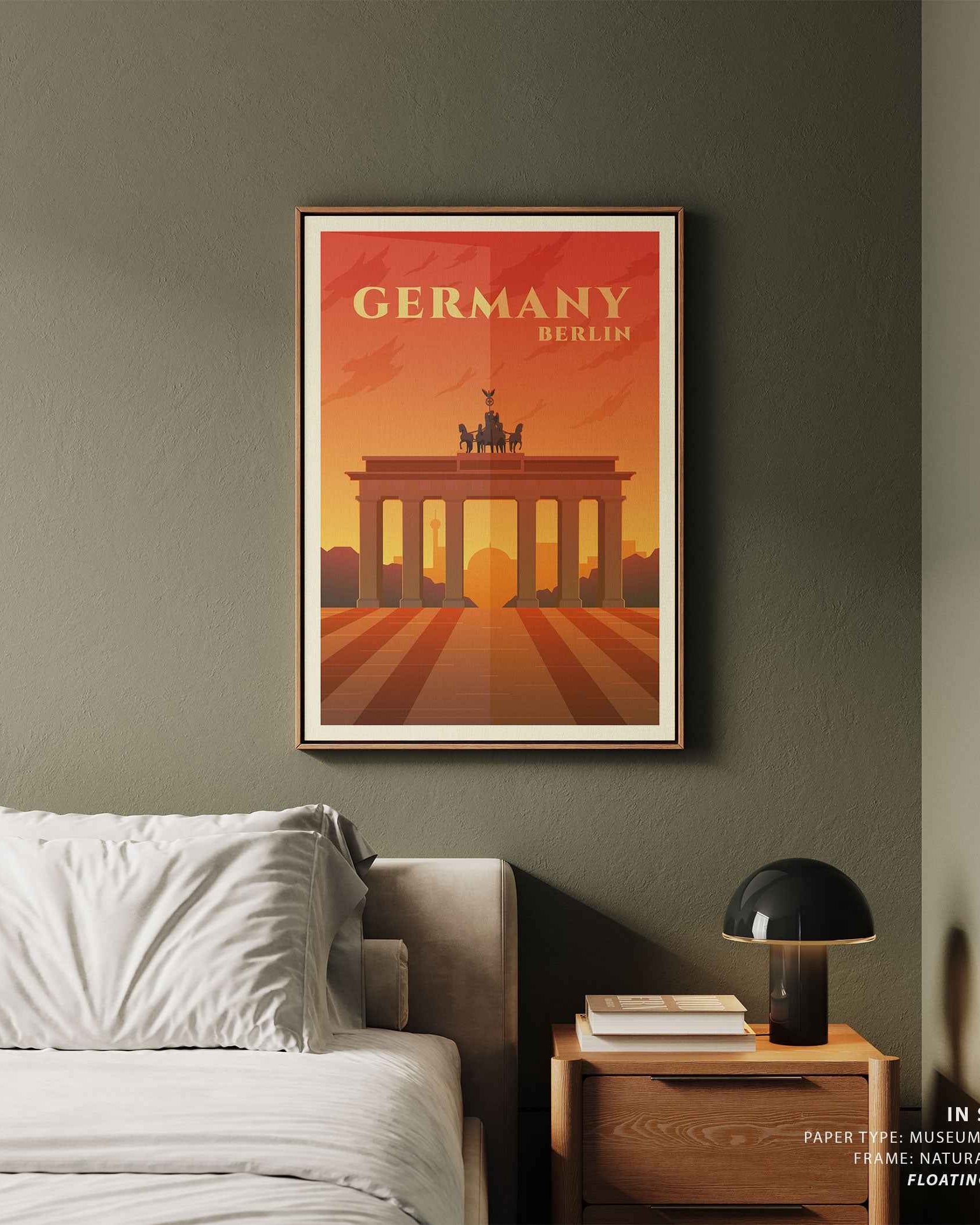 Germany Travel Poster Print