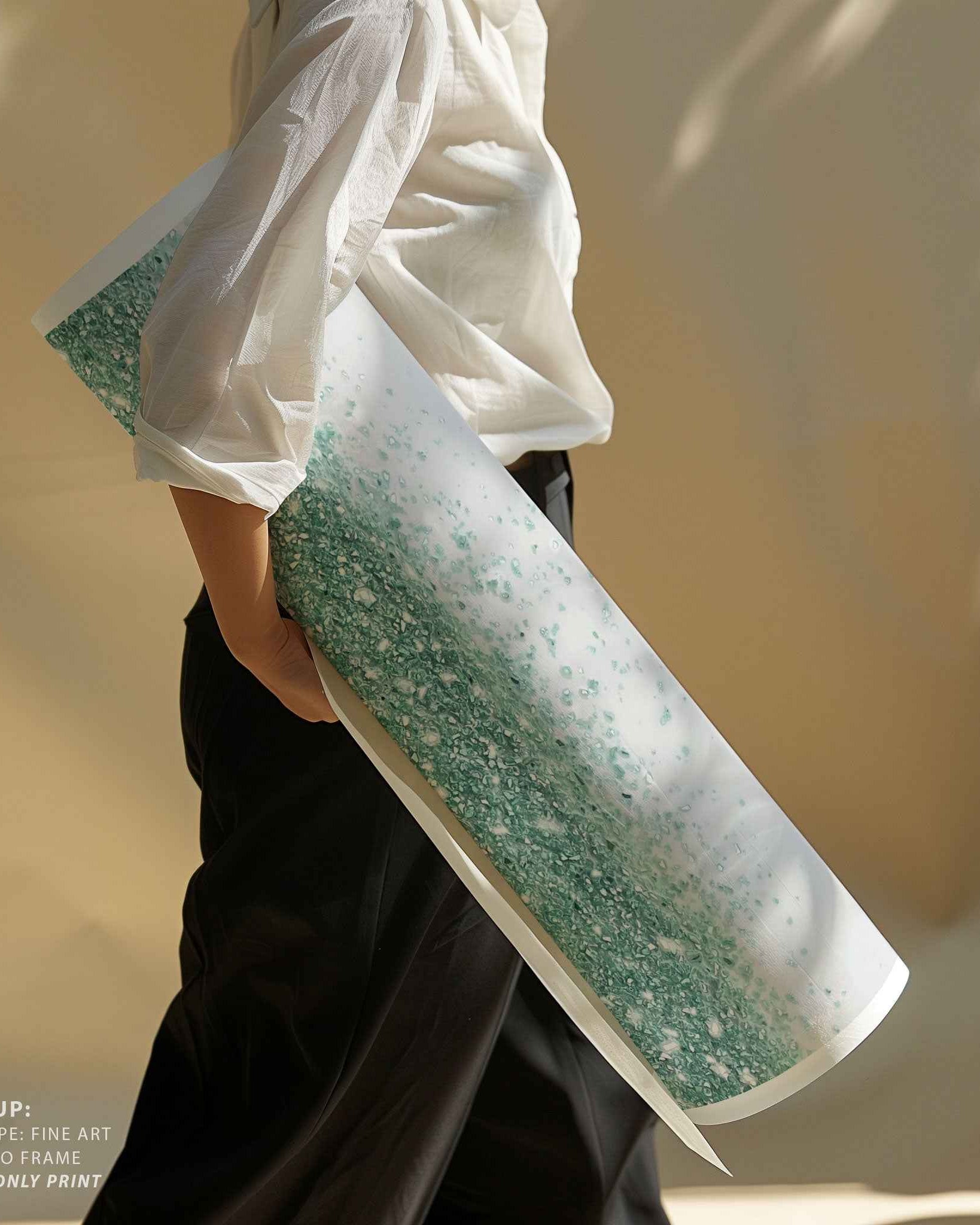 Crystal Rain Green