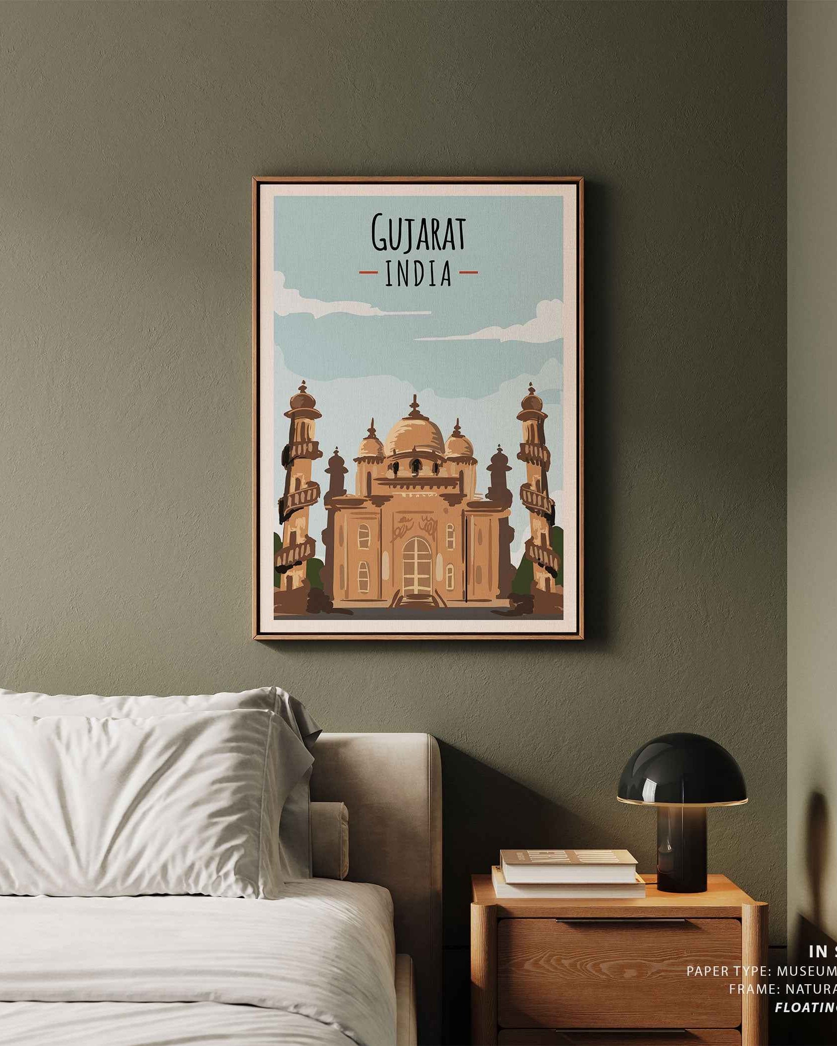 Gujrat Travel Poster Print