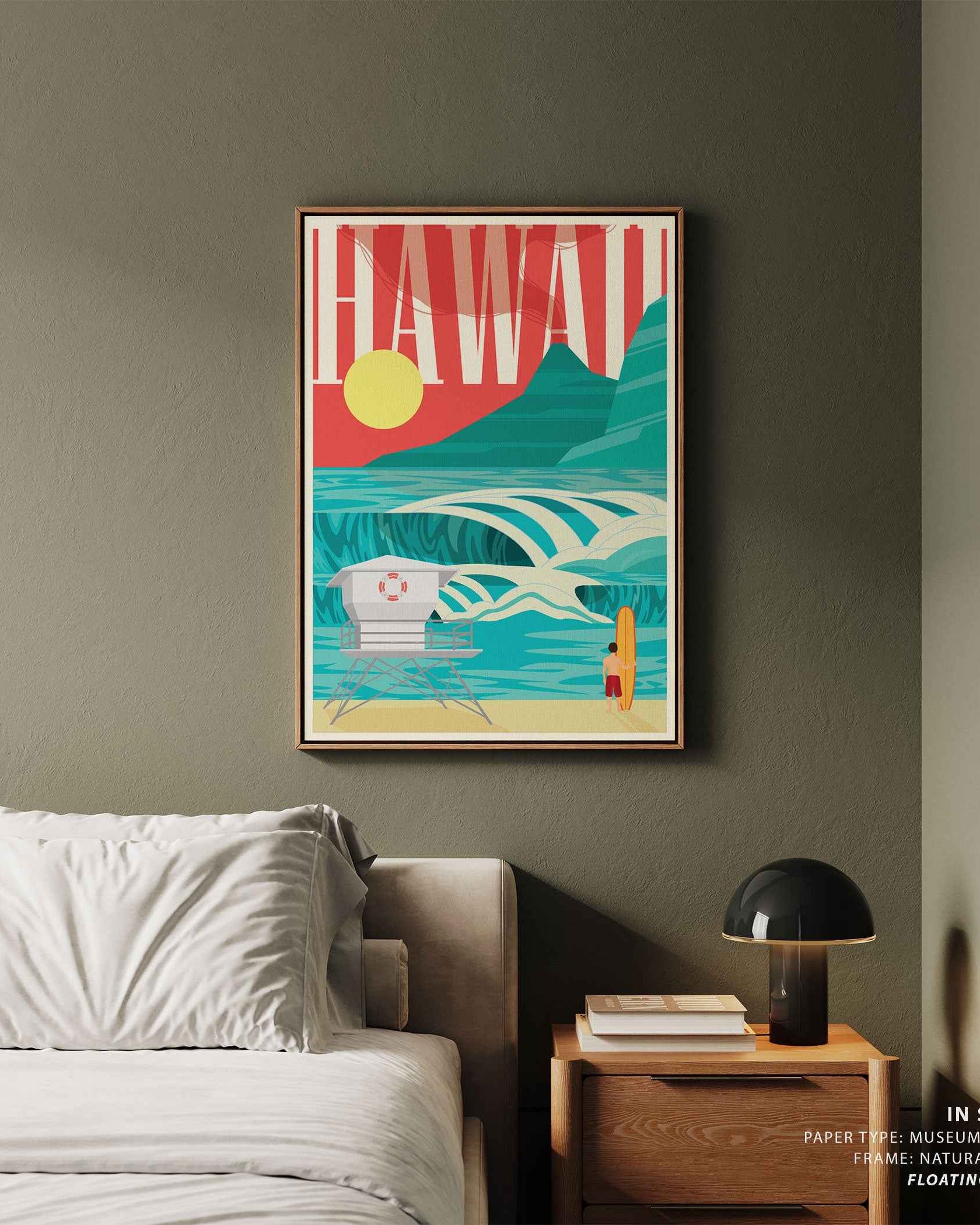 Hawaii Poster Travel Poster Print