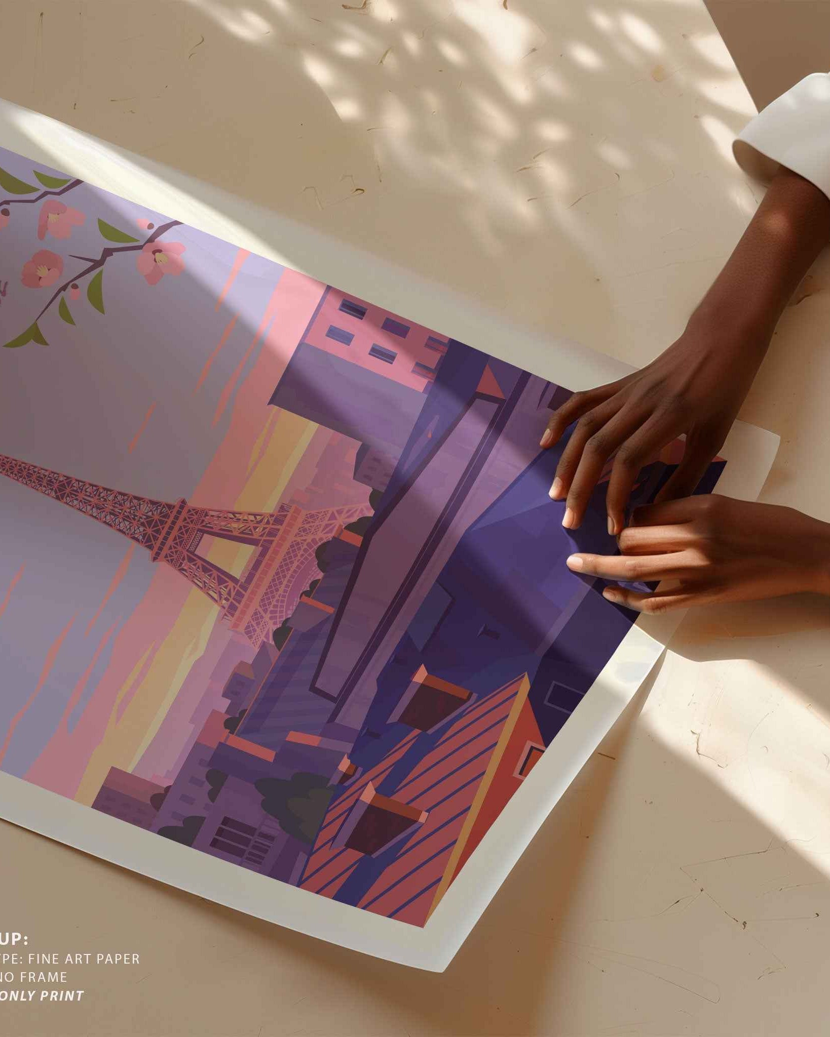 Paris Travel Poster Print