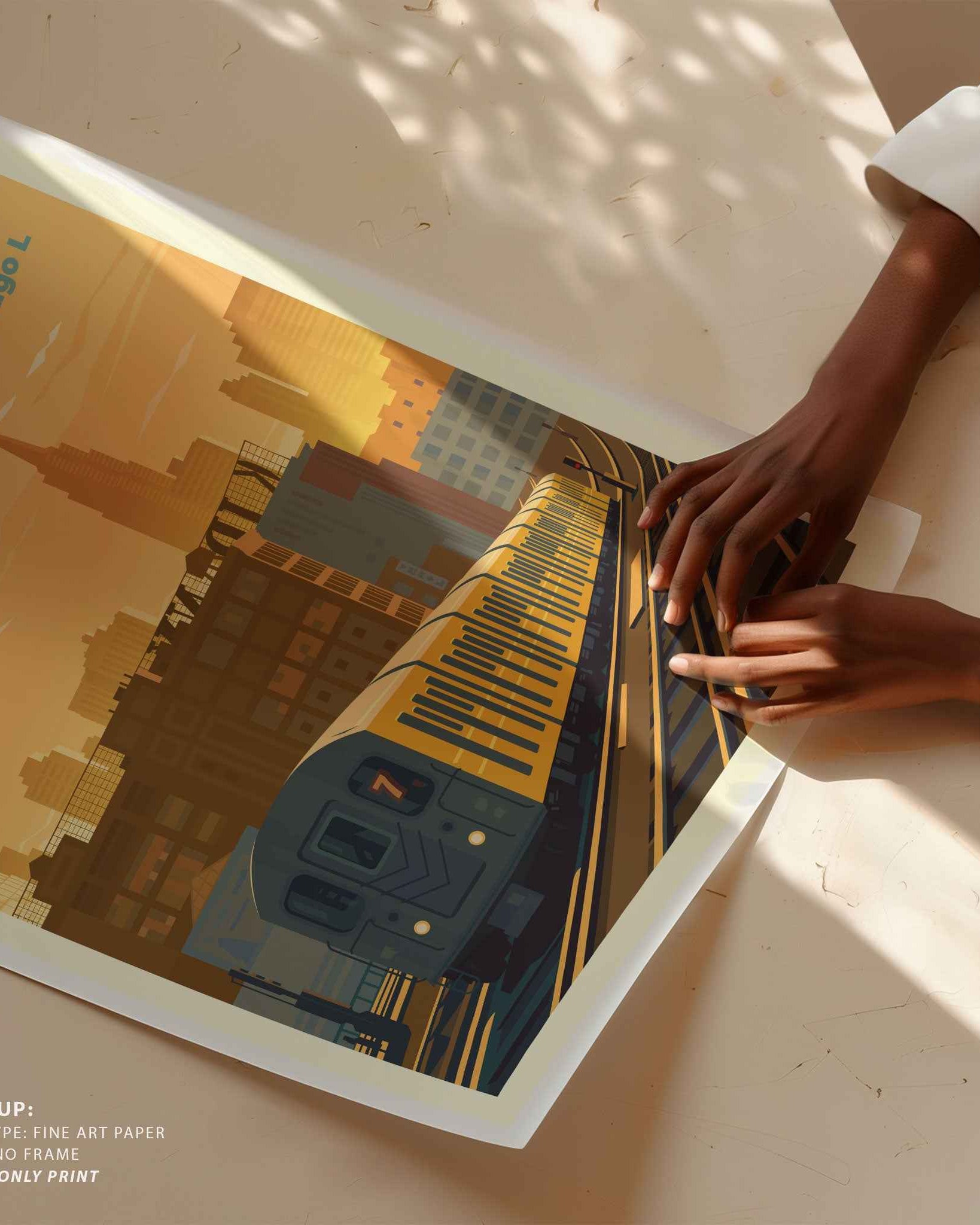 Chicago Travel Poster Print