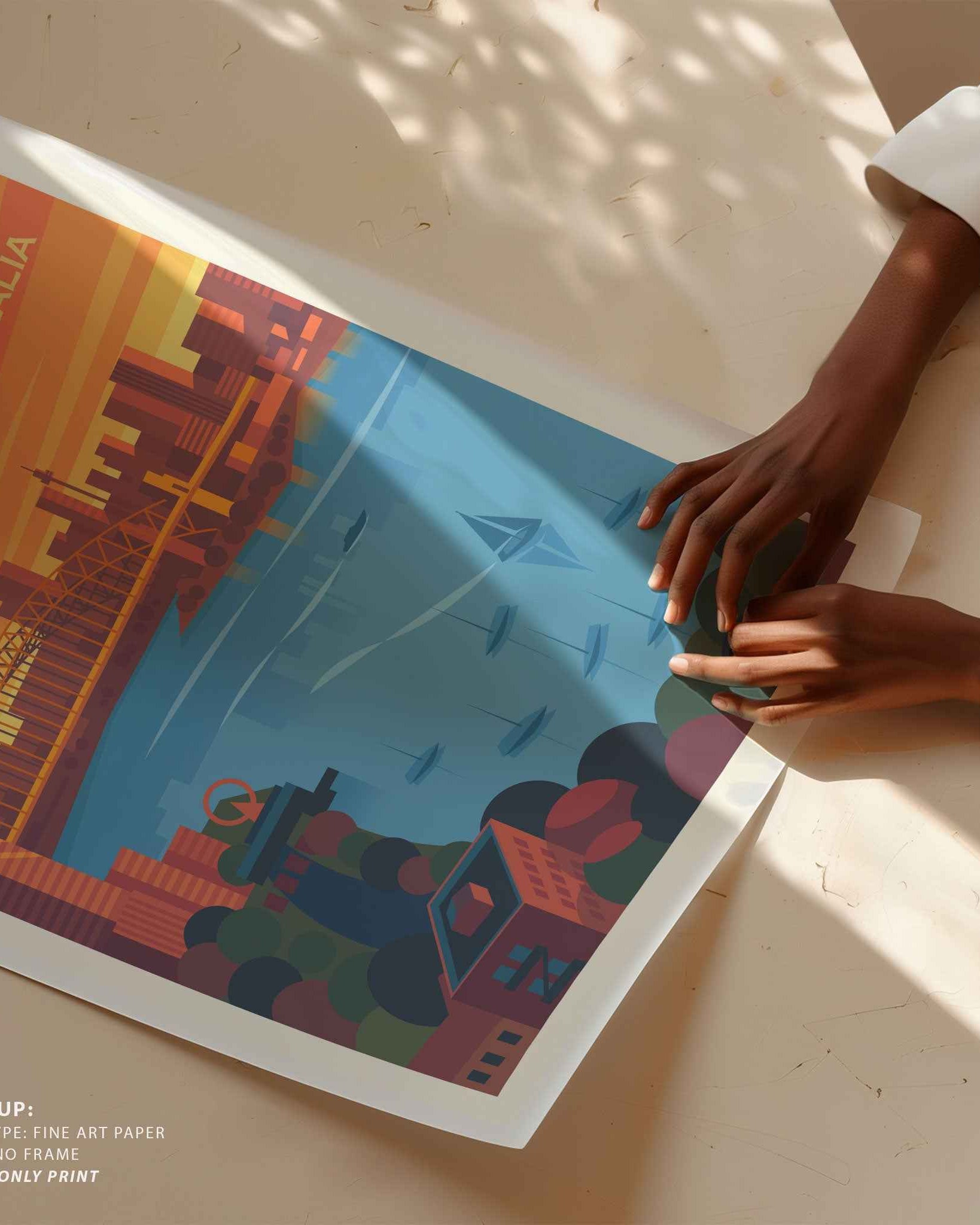 Australia Travel Poster Print