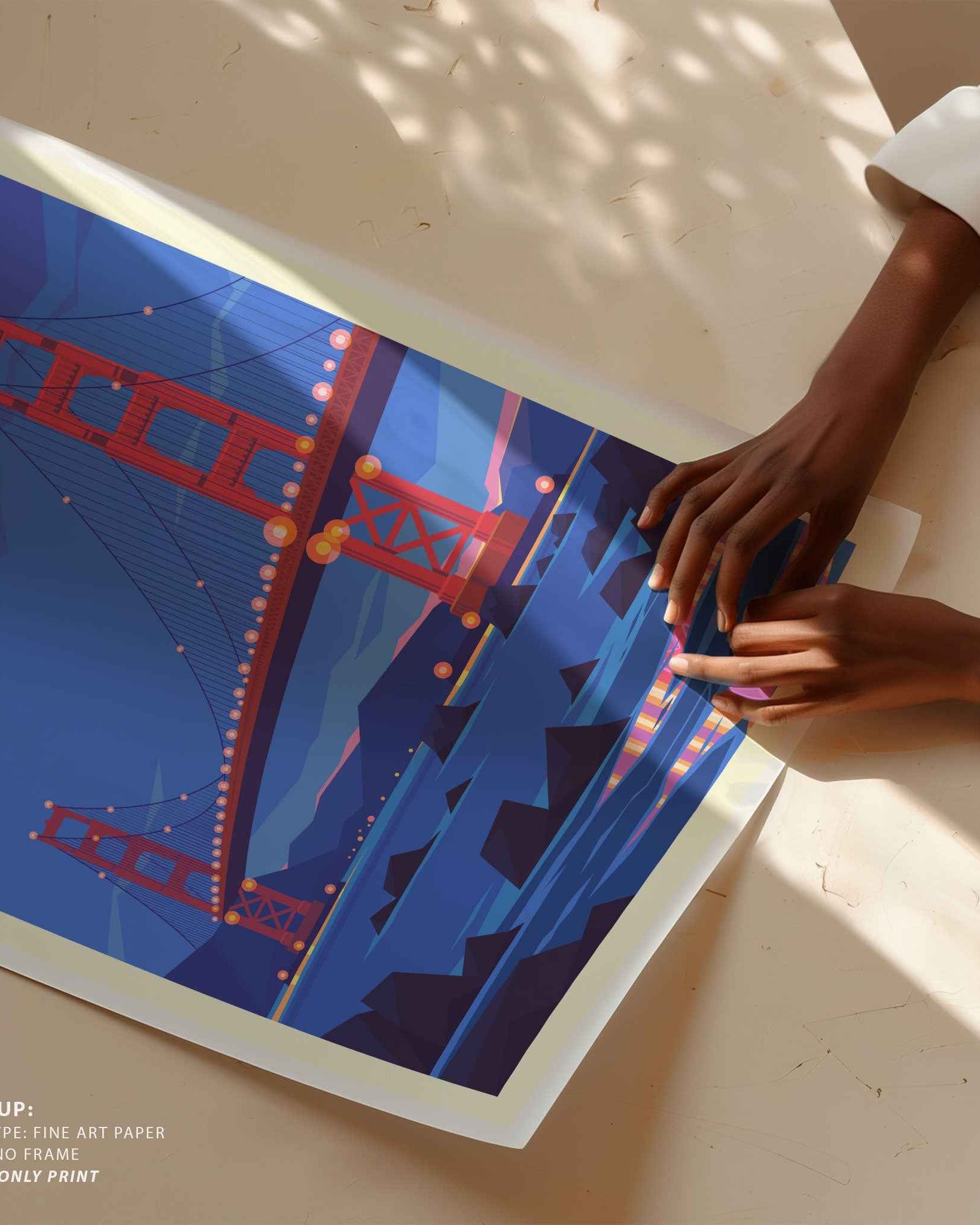 San Francisco Travel Poster Print