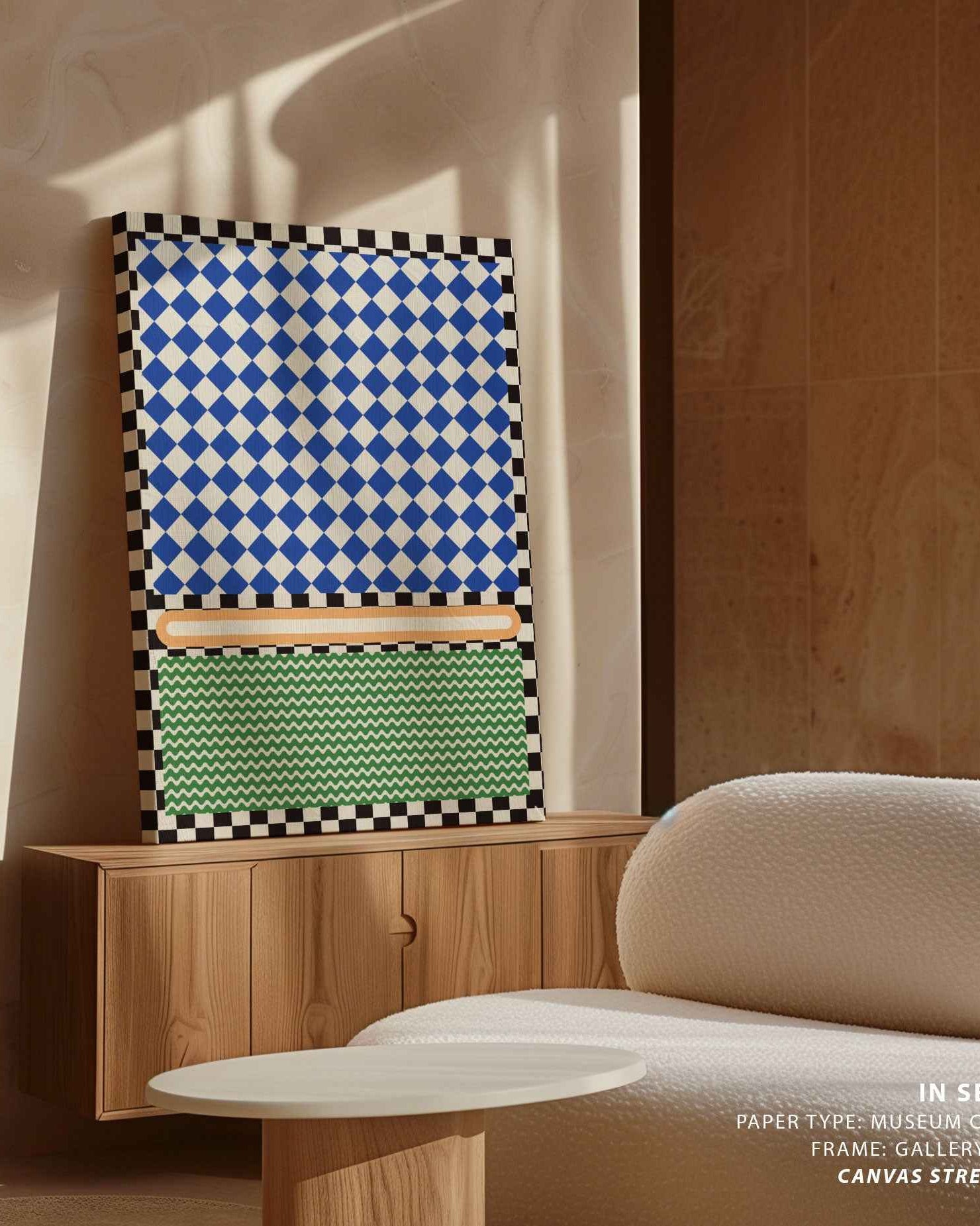 Checkered Rothko Inspirration