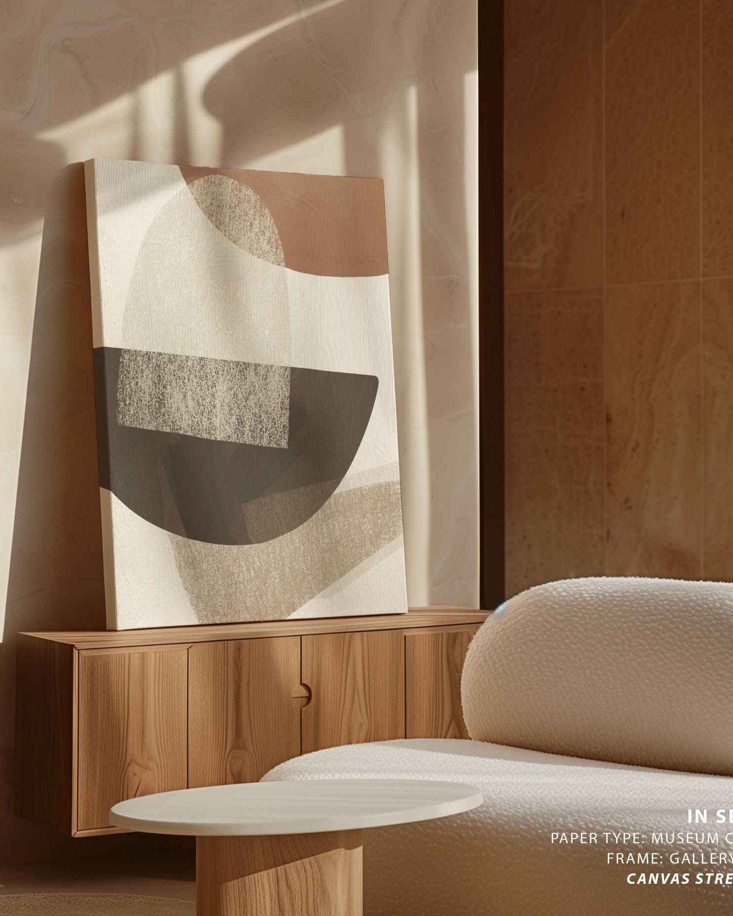 Earth Tone Geometric Art