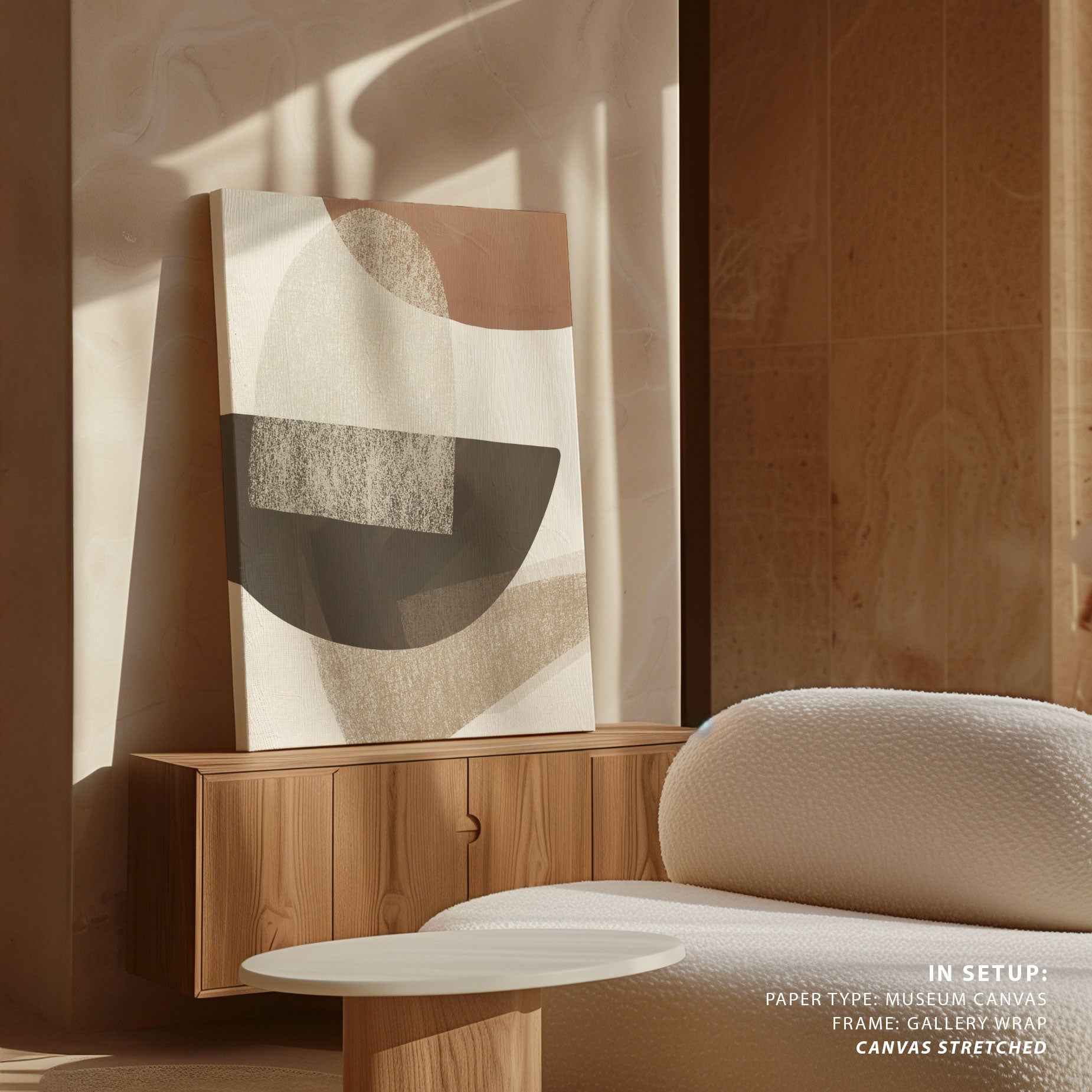 Earth Tone Geometric Art