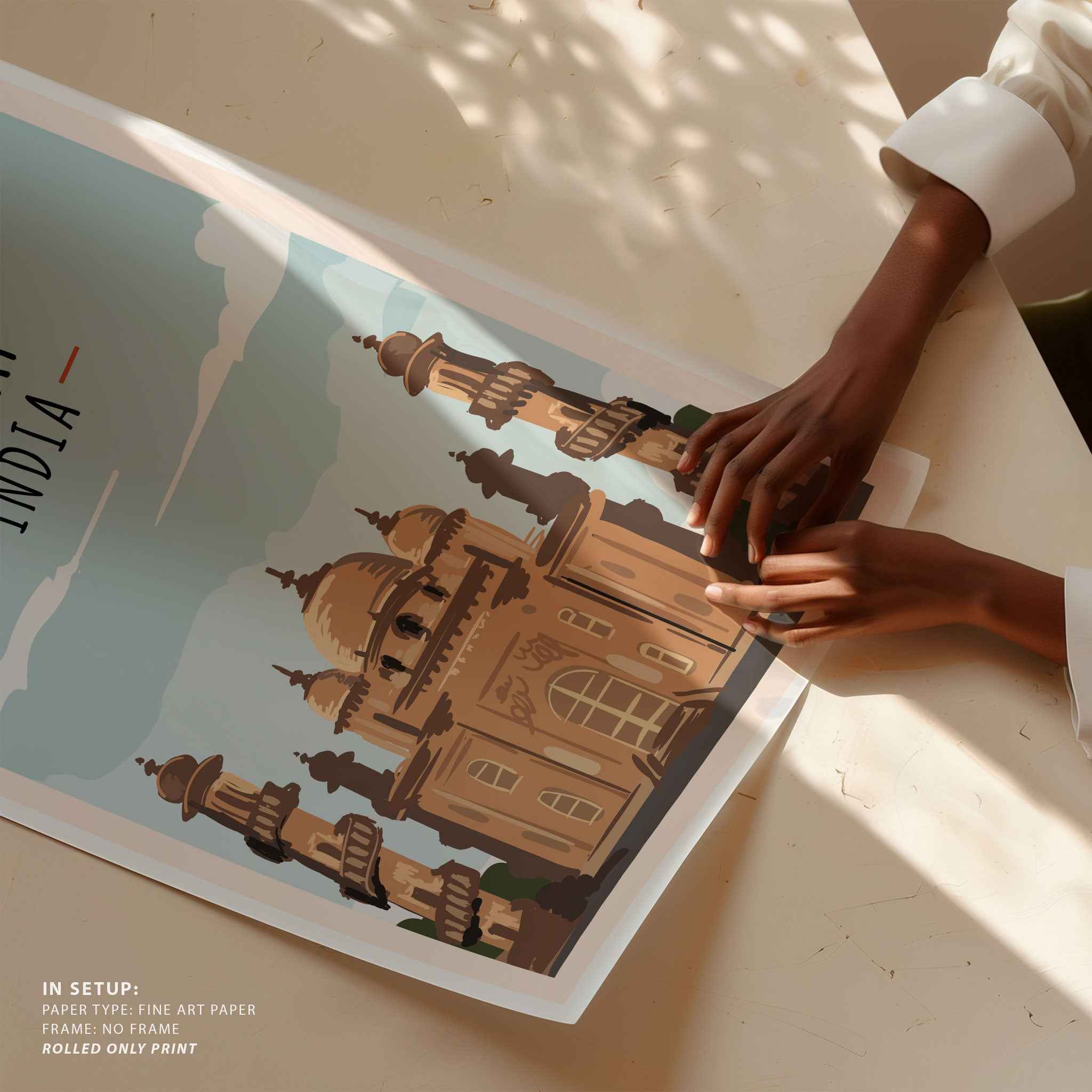 Gujrat Travel Poster Print