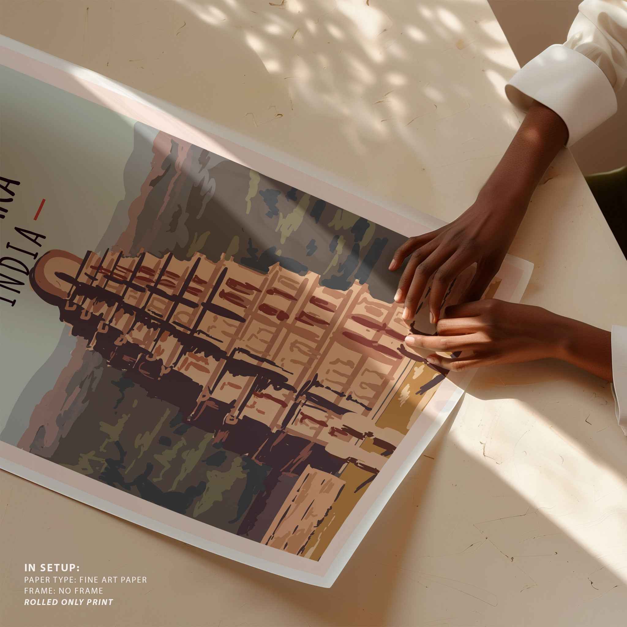 Karnataka Travel Poster Print