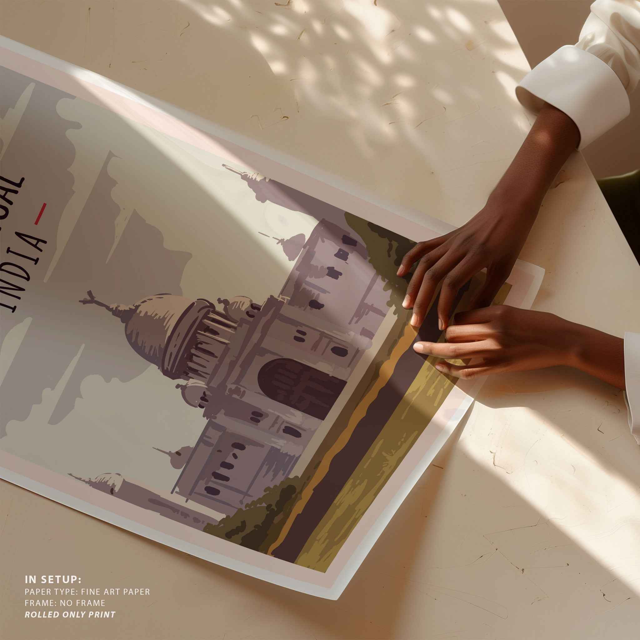 West Bengal Travel Poster Print