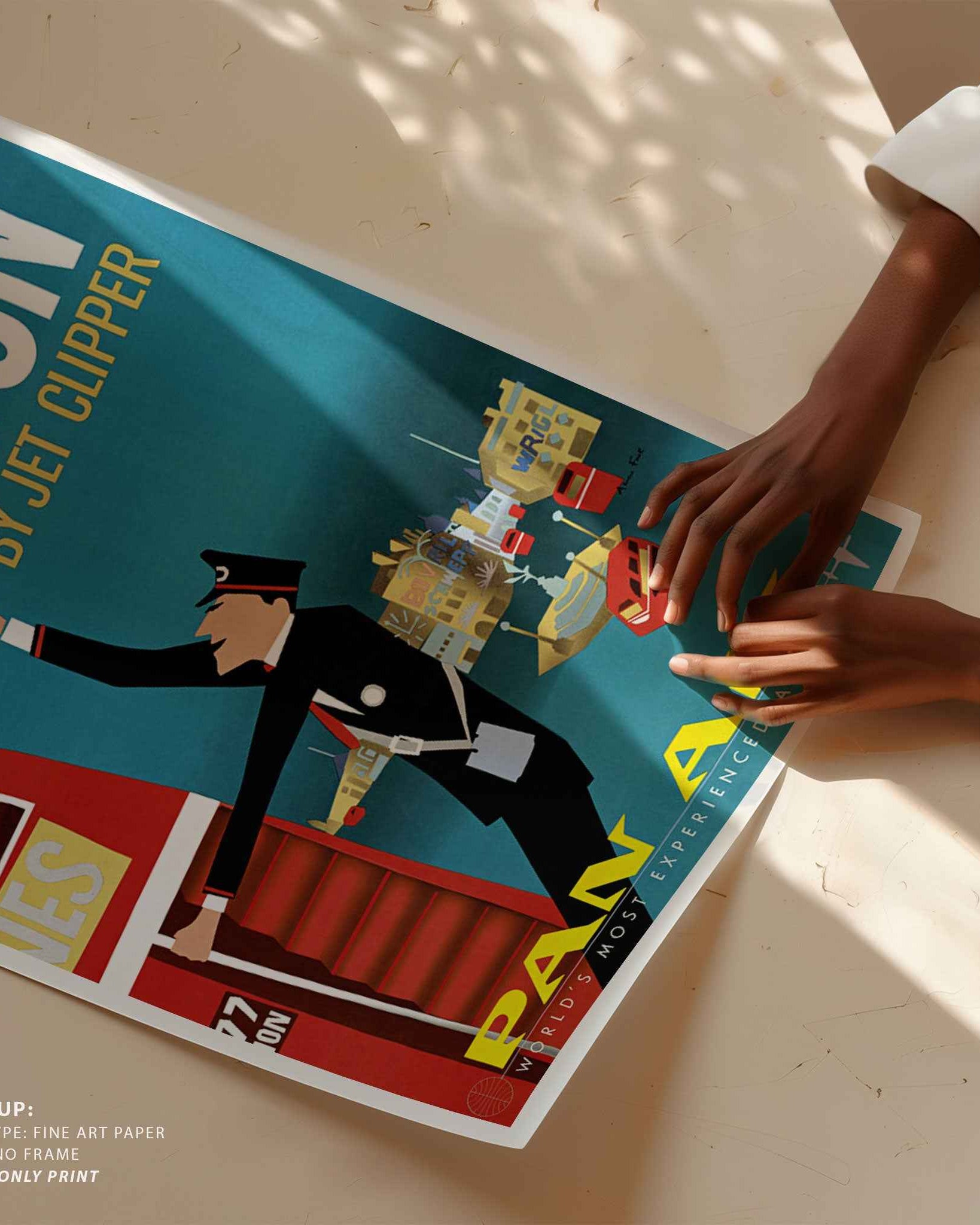 London Travel Poster Print