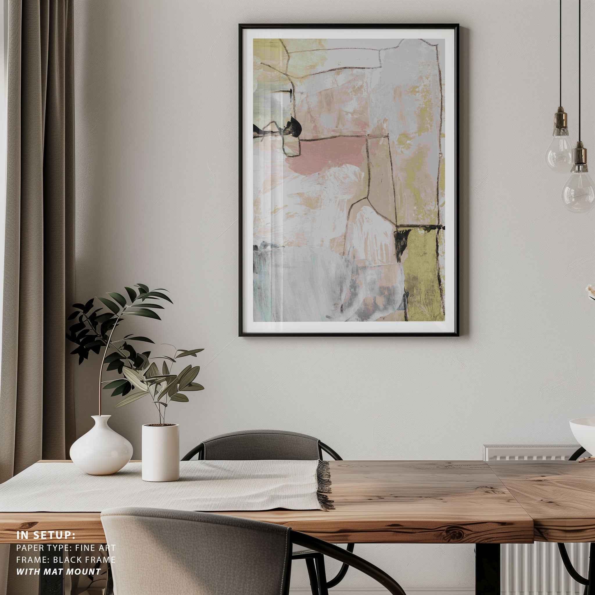 Abstract Pastels
