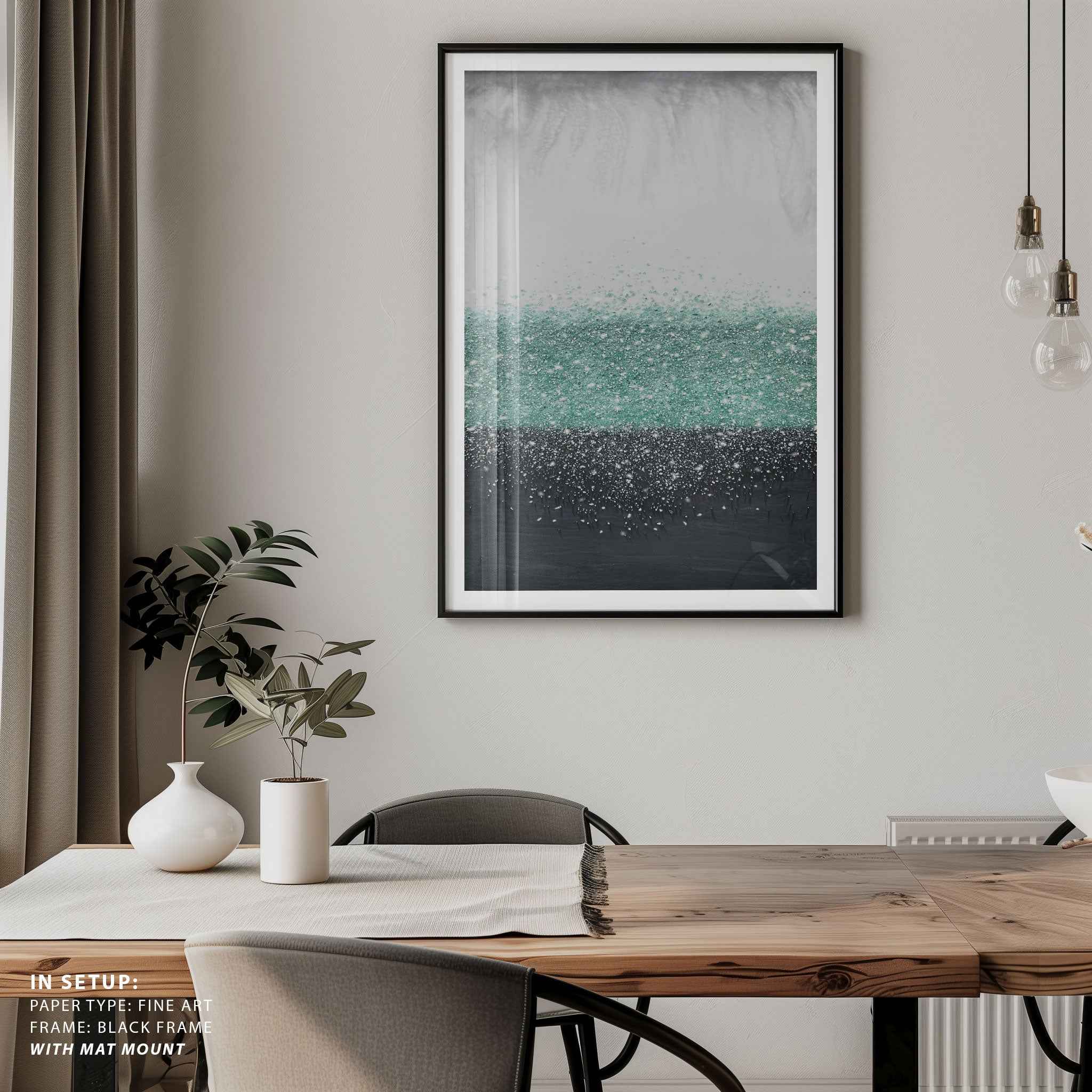 Crystal Rain Green