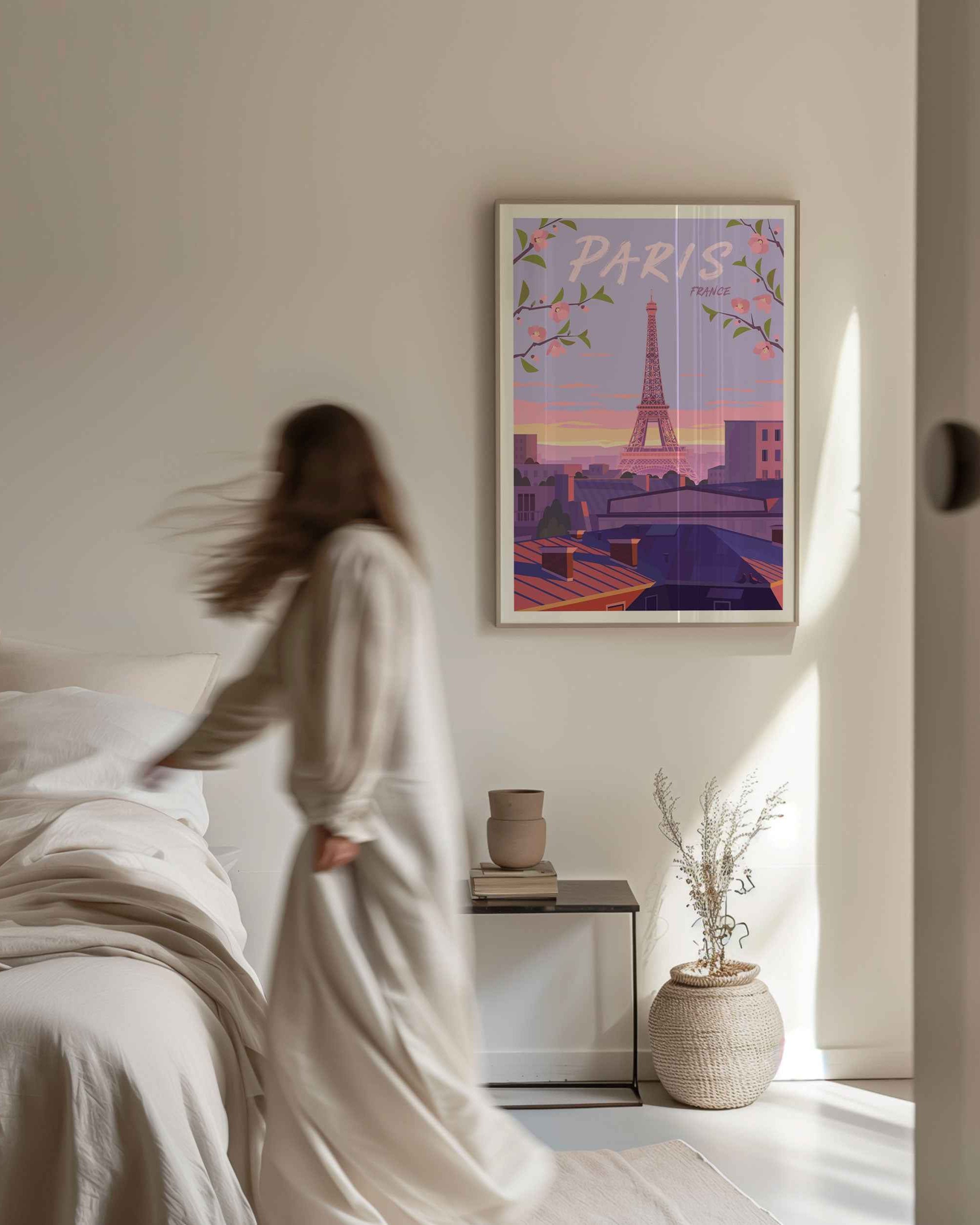 Paris Travel Poster Print