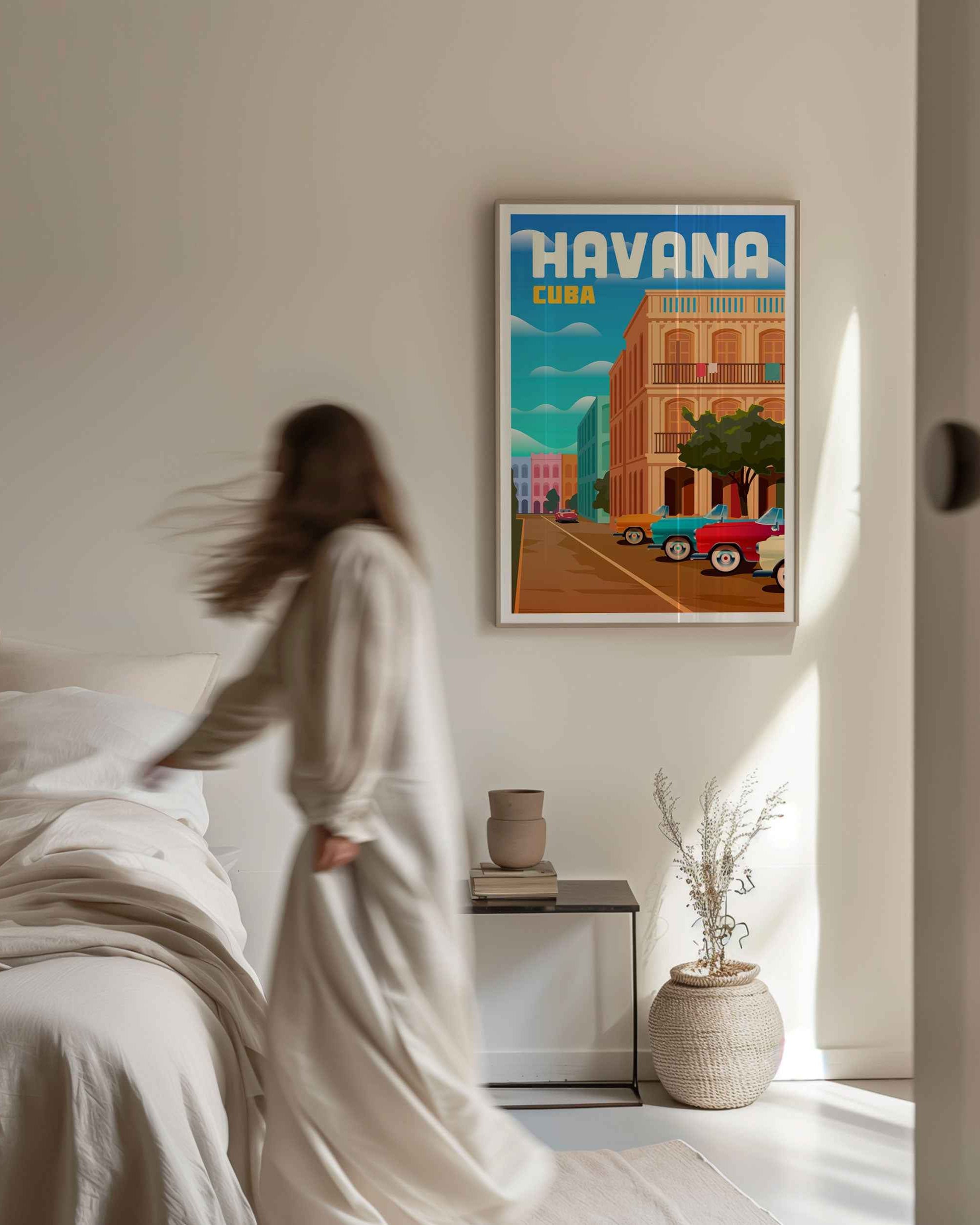 Havana Travel Poster Print