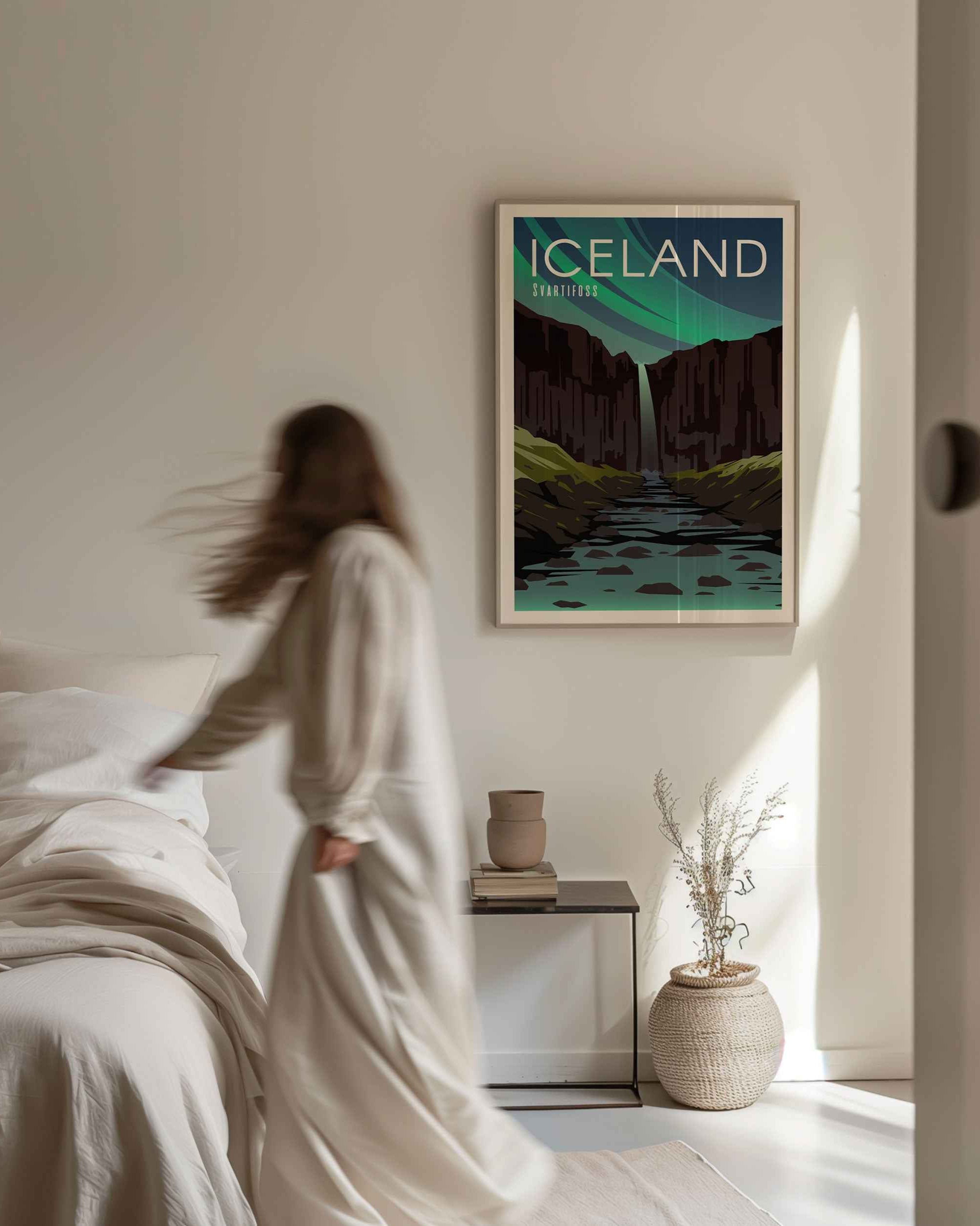 Iceland Travel Poster Print