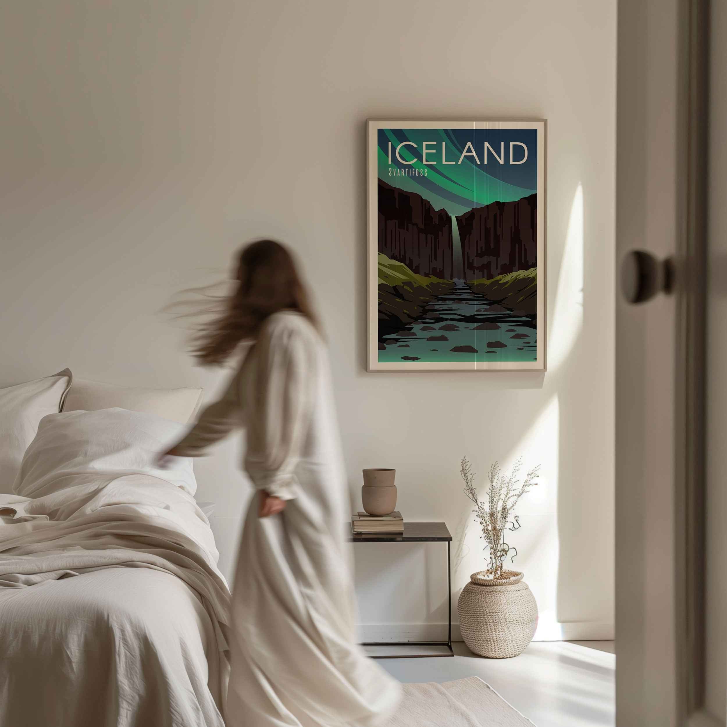 Iceland Travel Poster Print
