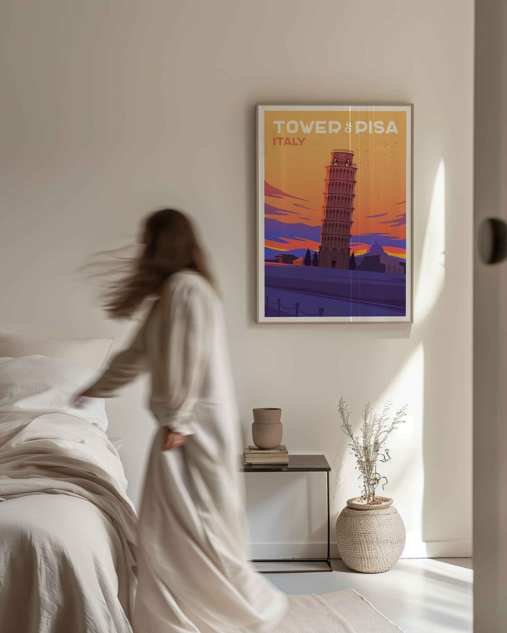 Italy Travel Poster Print
