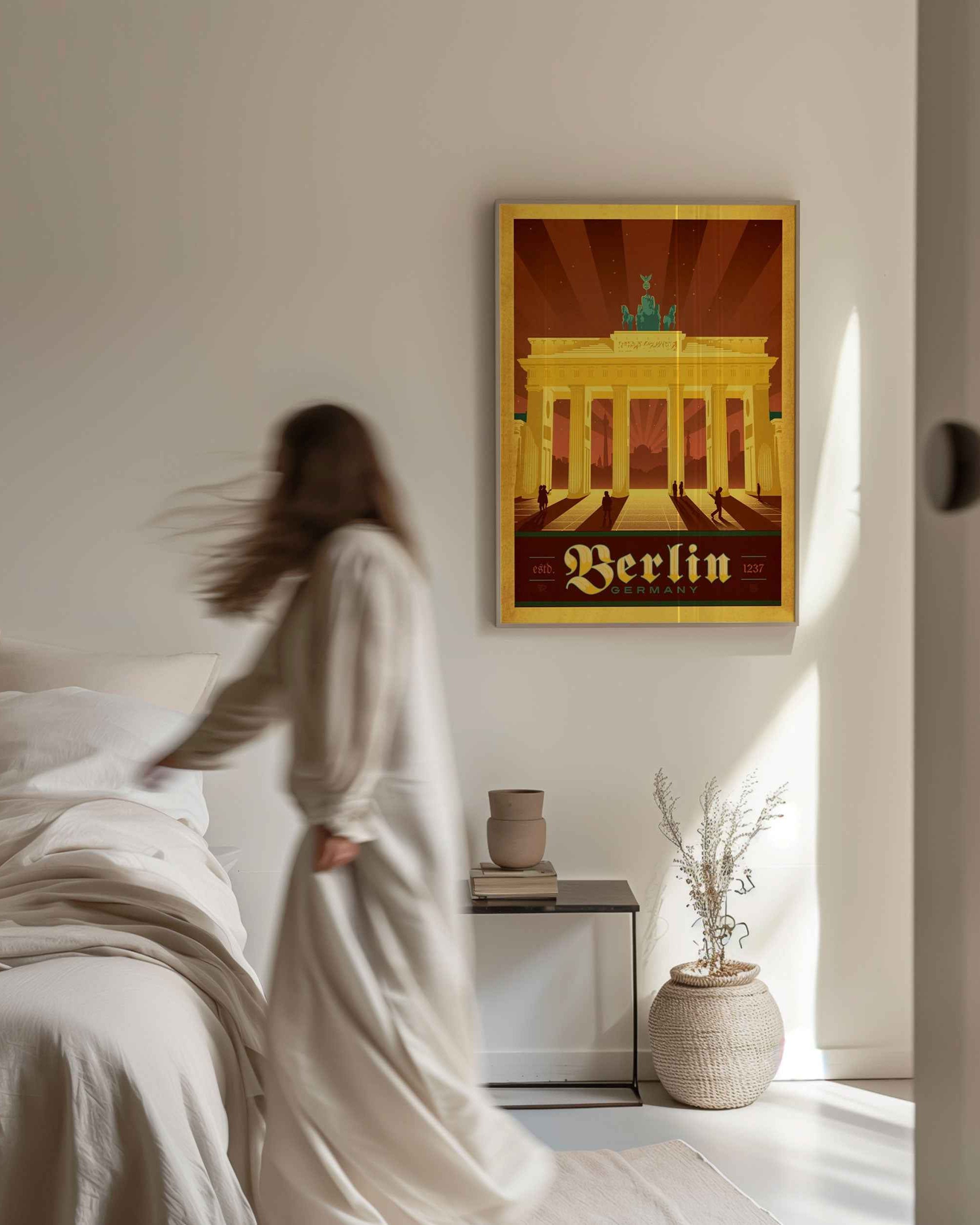 Berlin Travel Poster Print