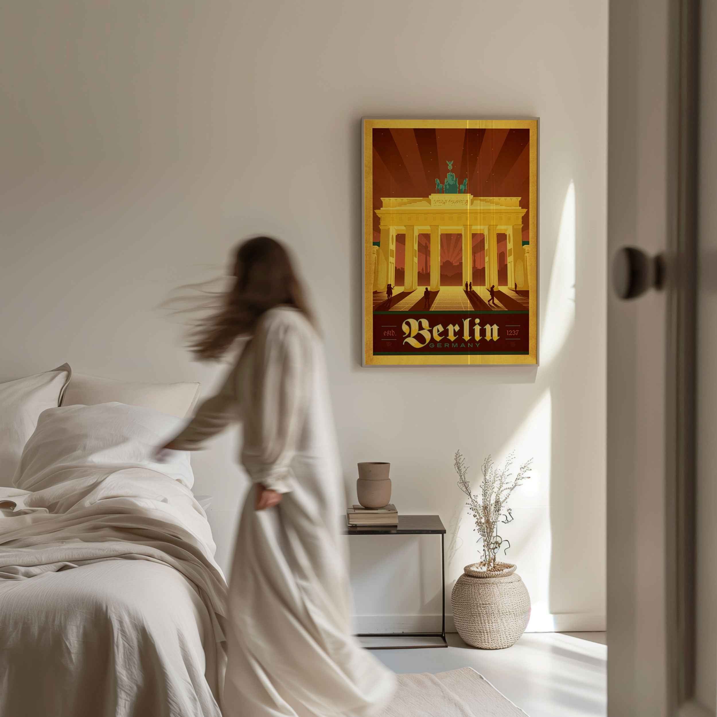 Berlin Travel Poster Print