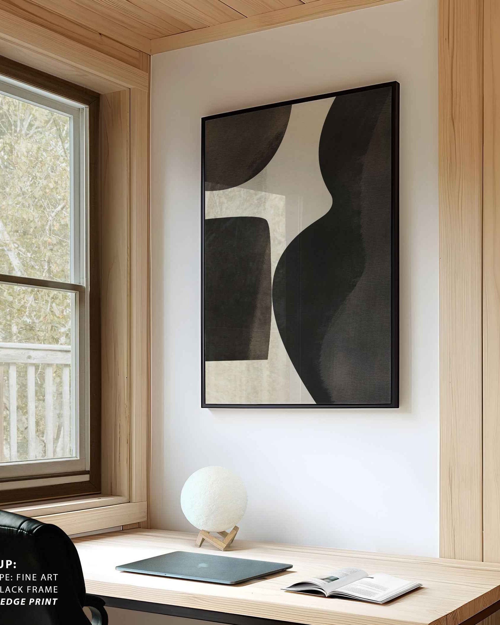 Black Abstract Collage