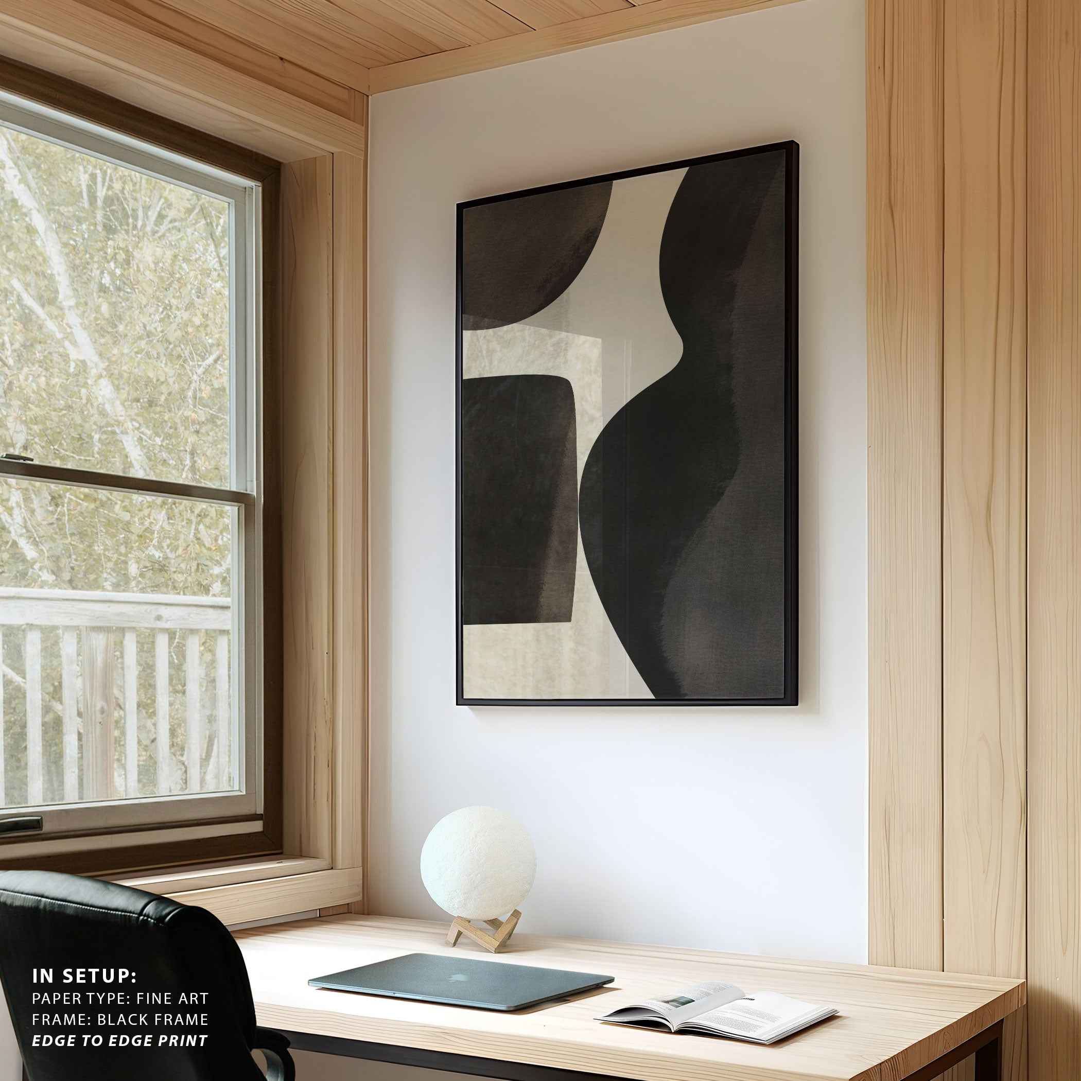 Black Abstract Collage