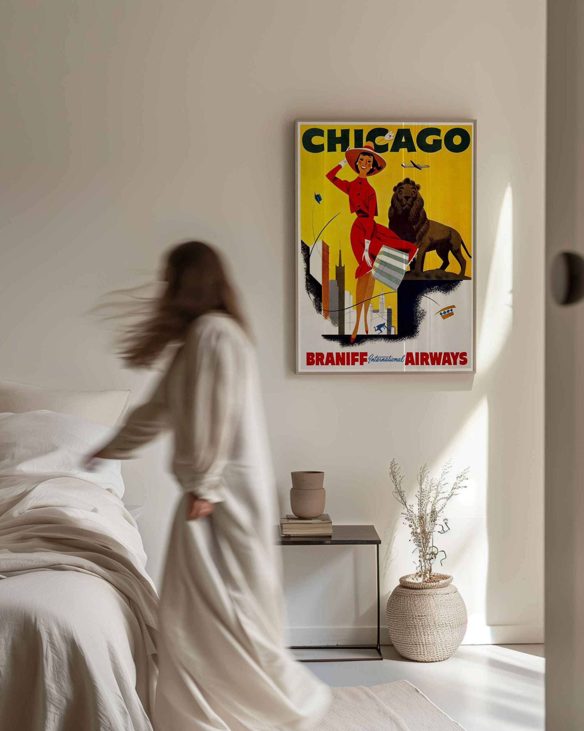 Braniff Travel Poster Print