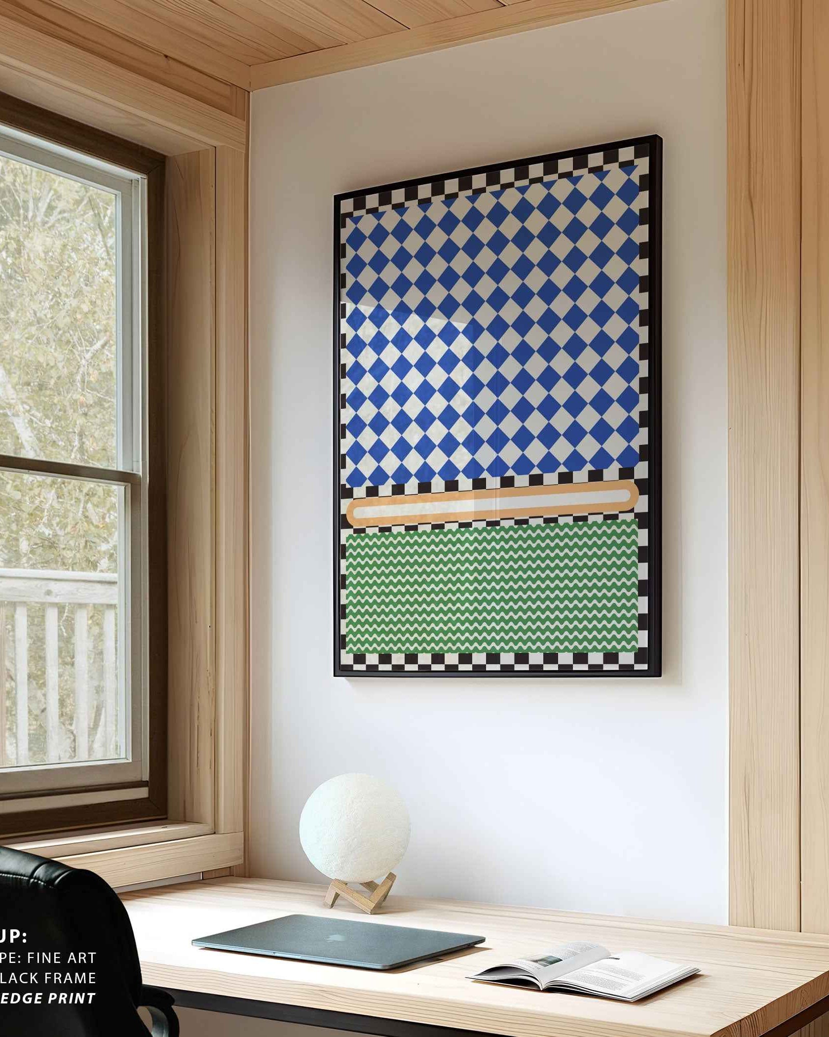 Checkered Rothko Inspirration