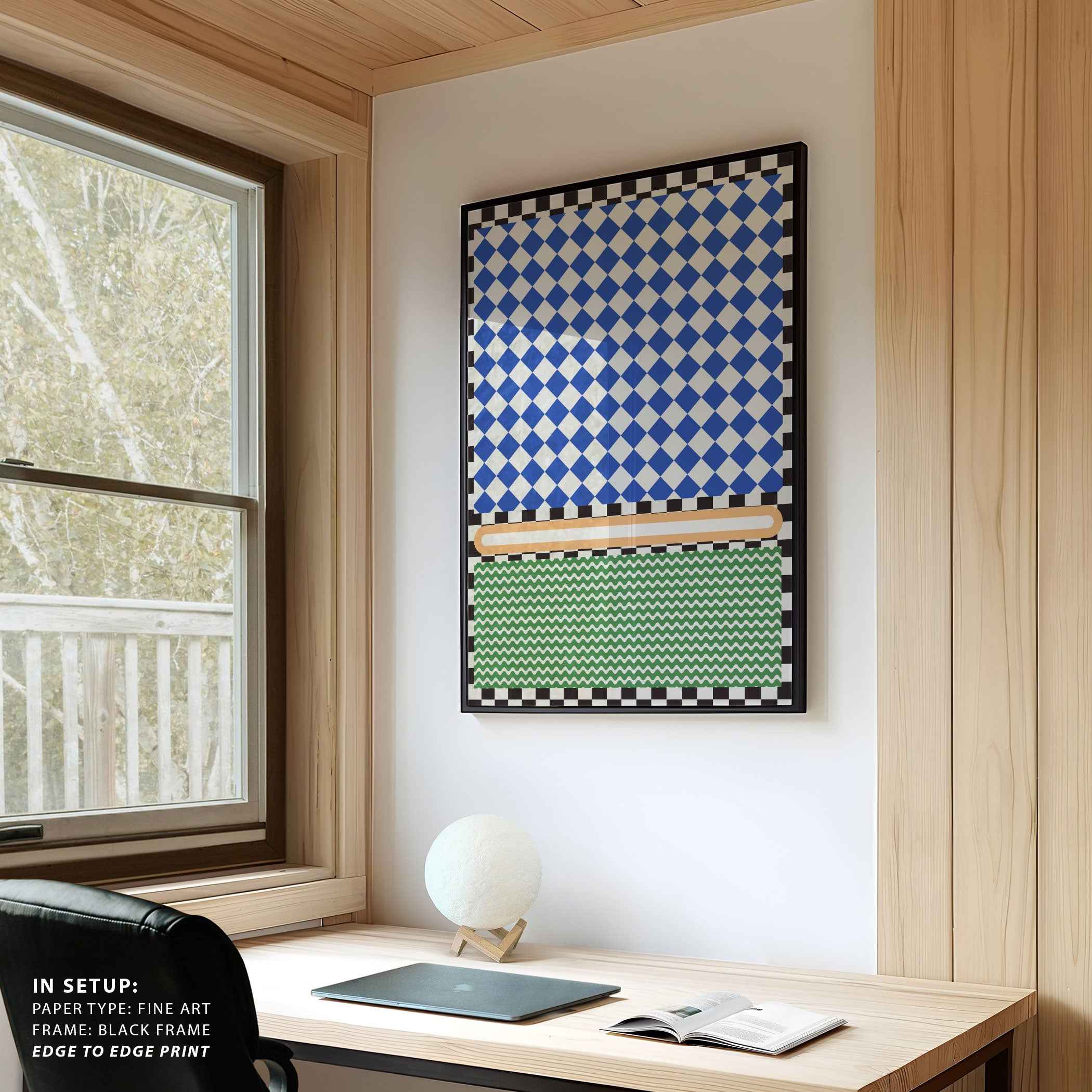 Checkered Rothko Inspirration