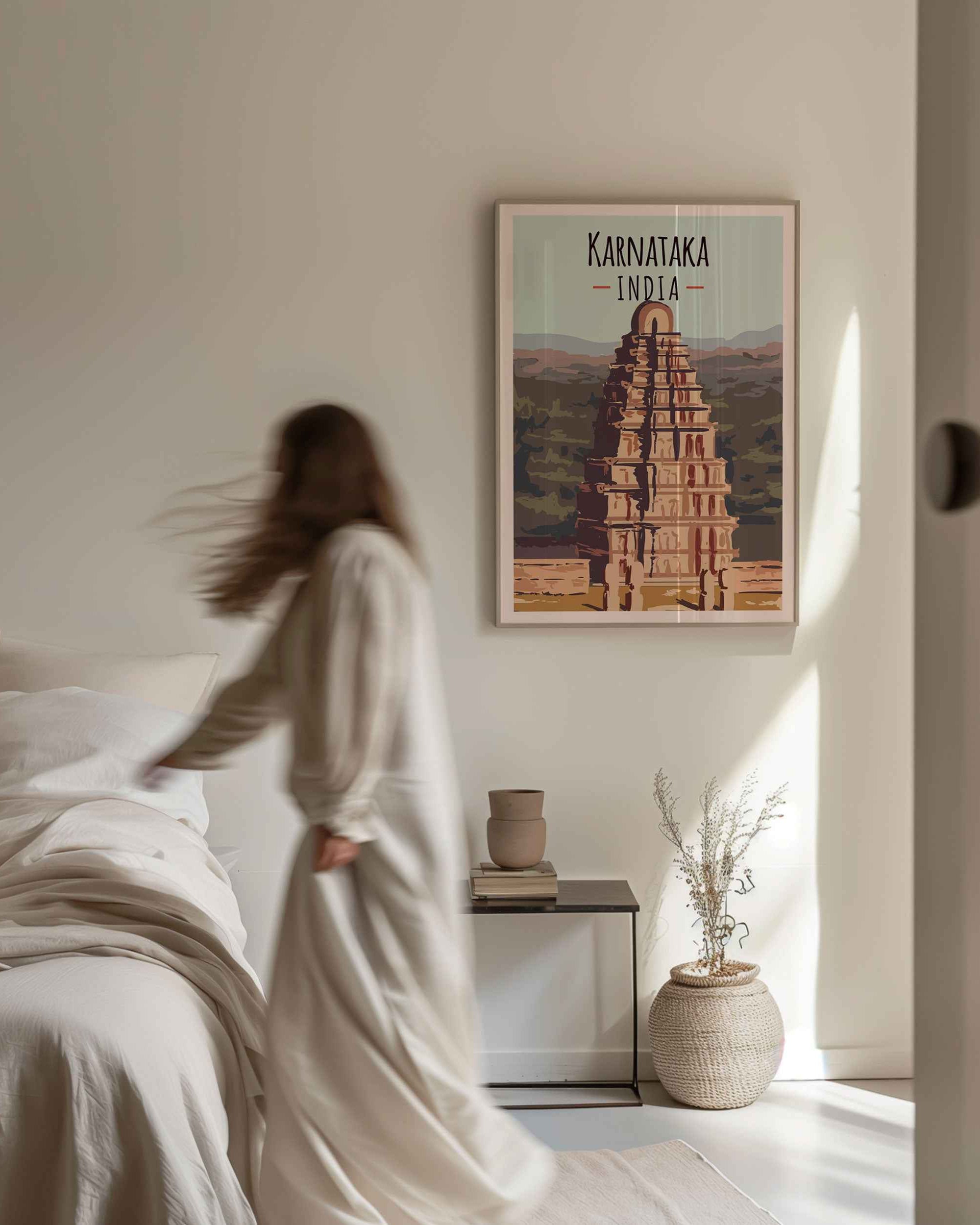 Karnataka Travel Poster Print