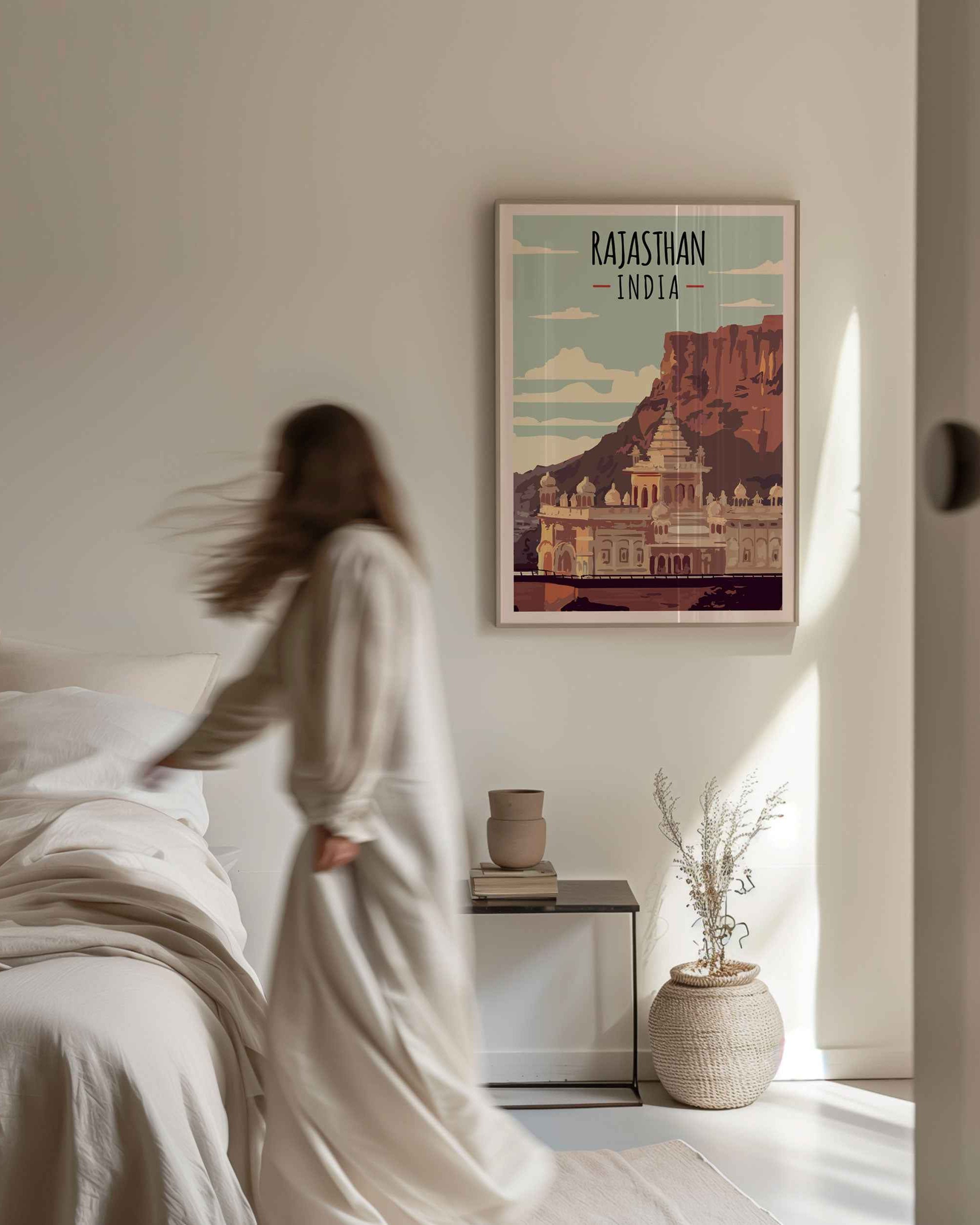 Rajasthan Travel Poster Print