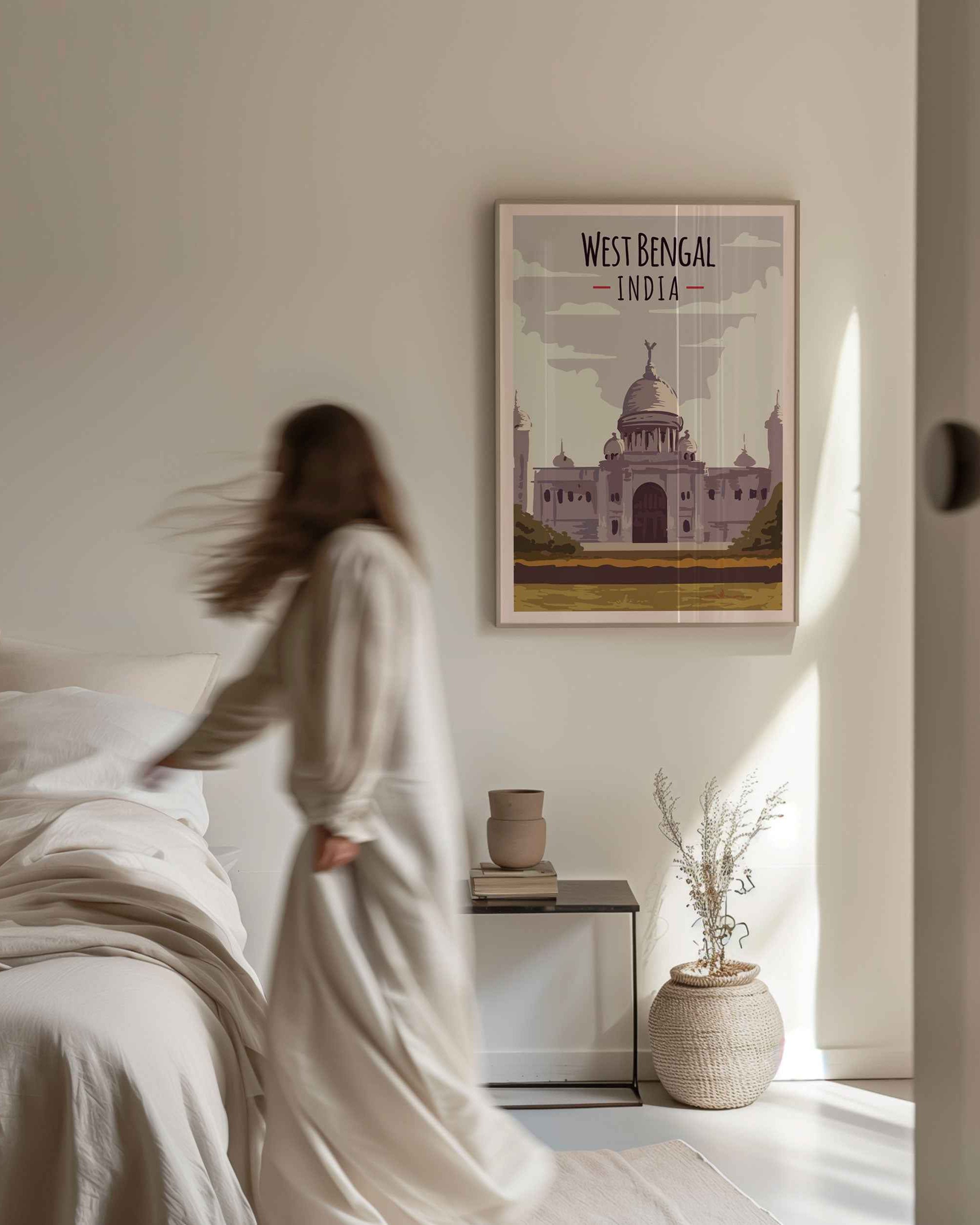 West Bengal Travel Poster Print