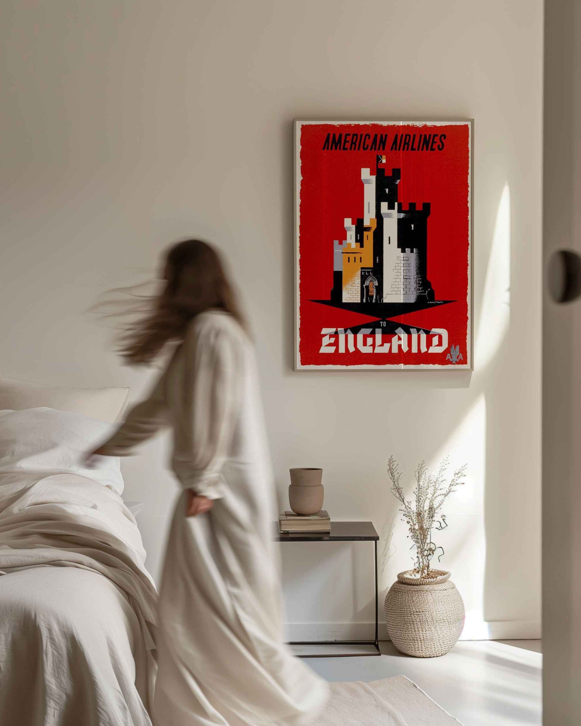England Travel Poster Print