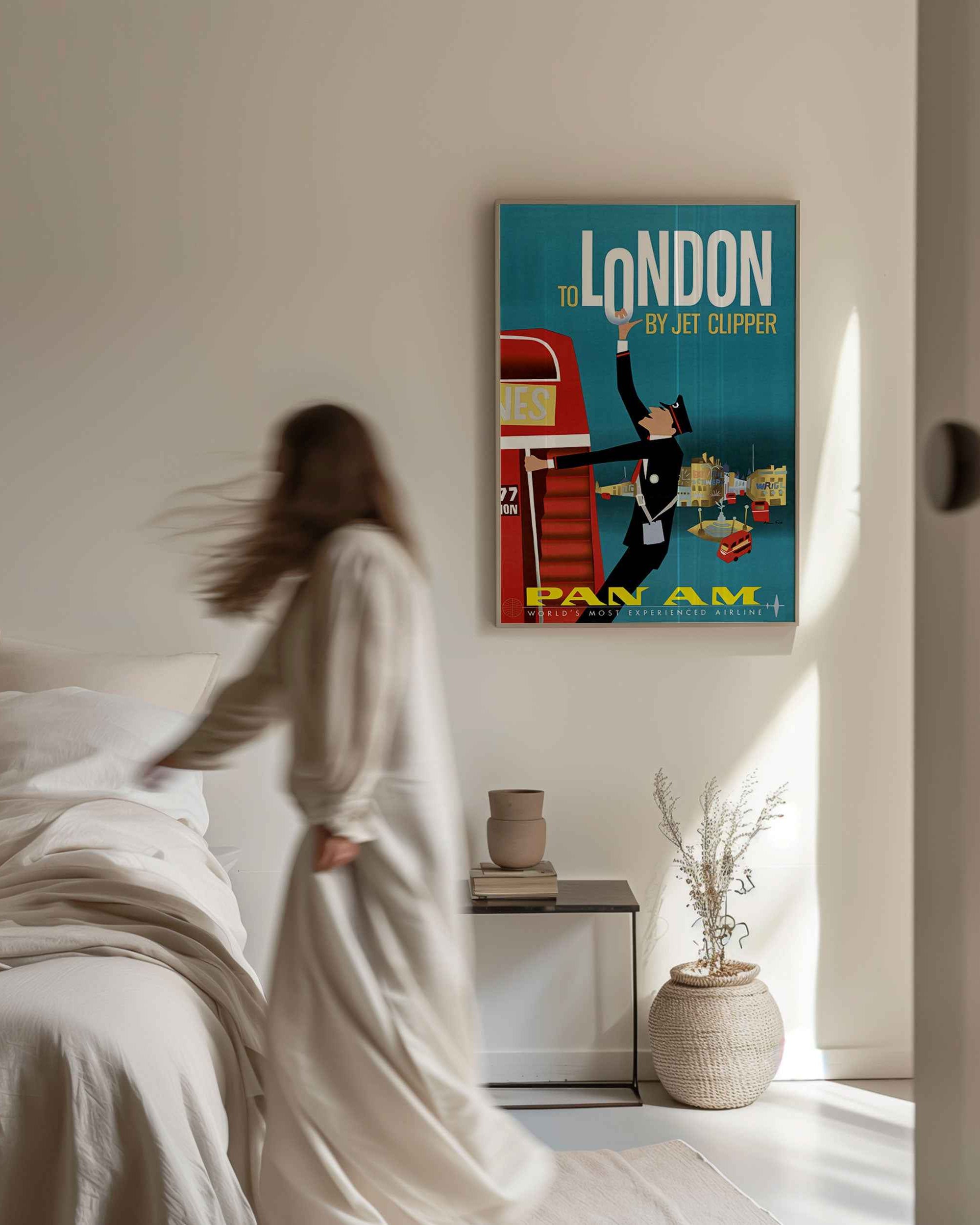 London Travel Poster Print