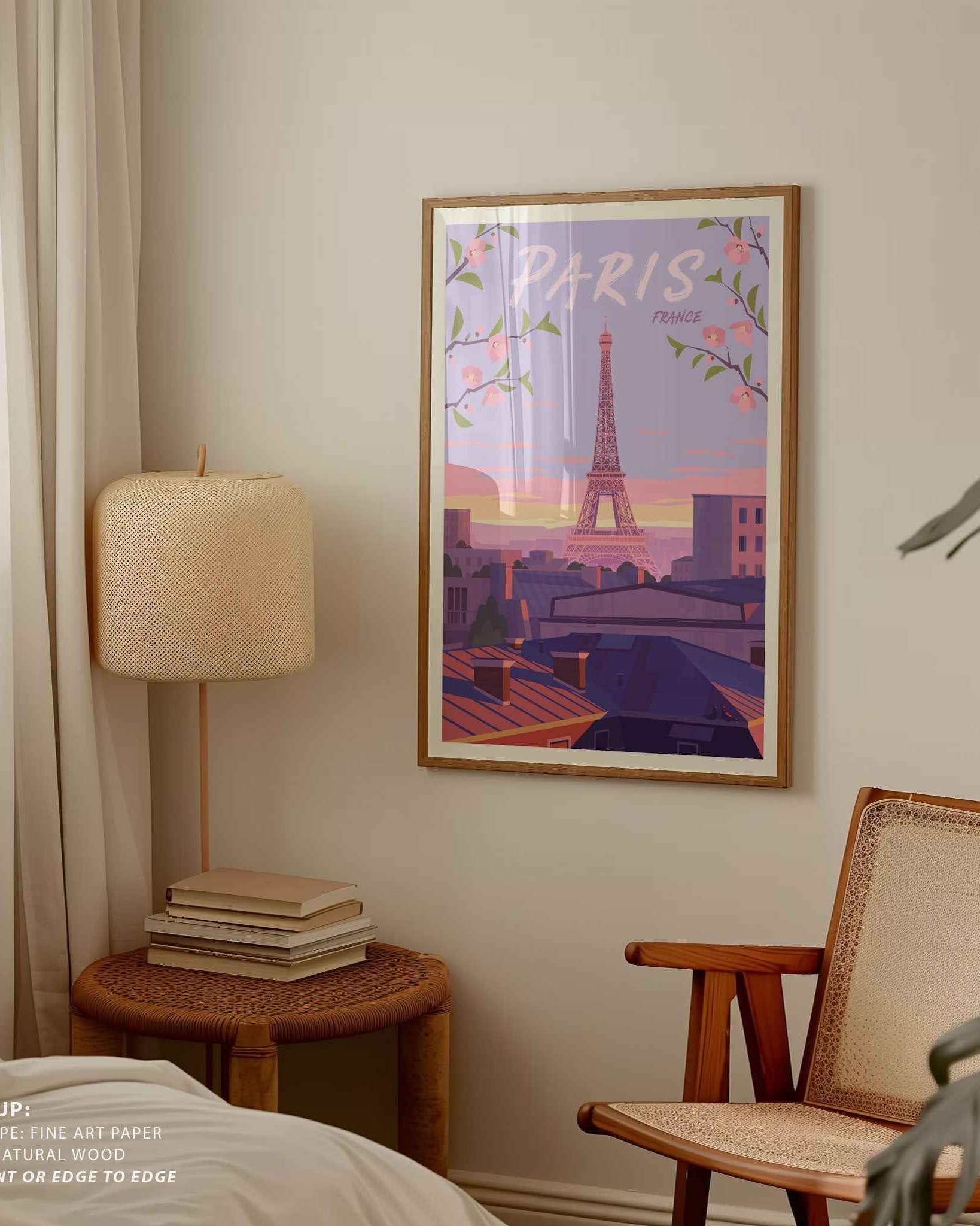 Paris Travel Poster Print
