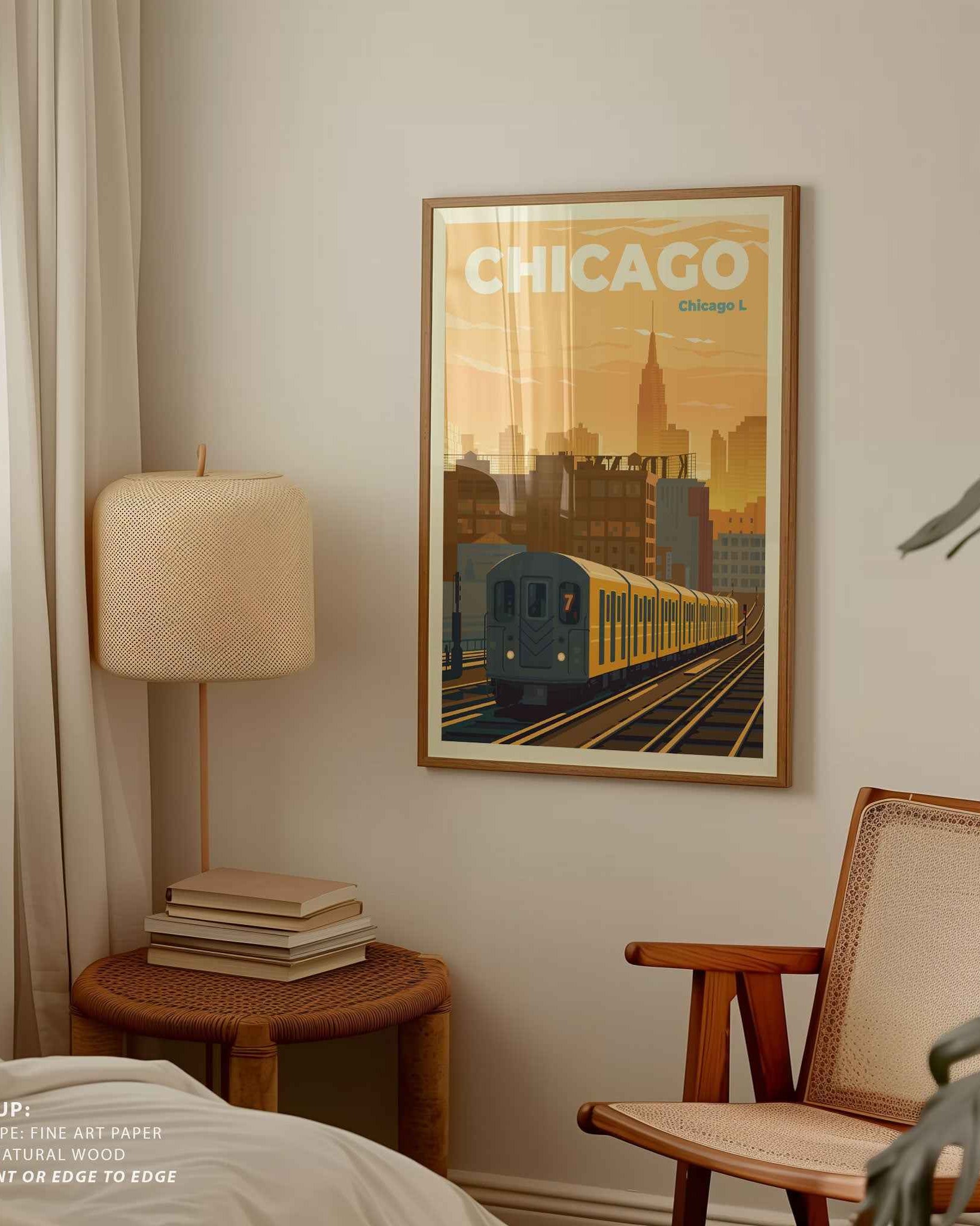 Chicago Travel Poster Print