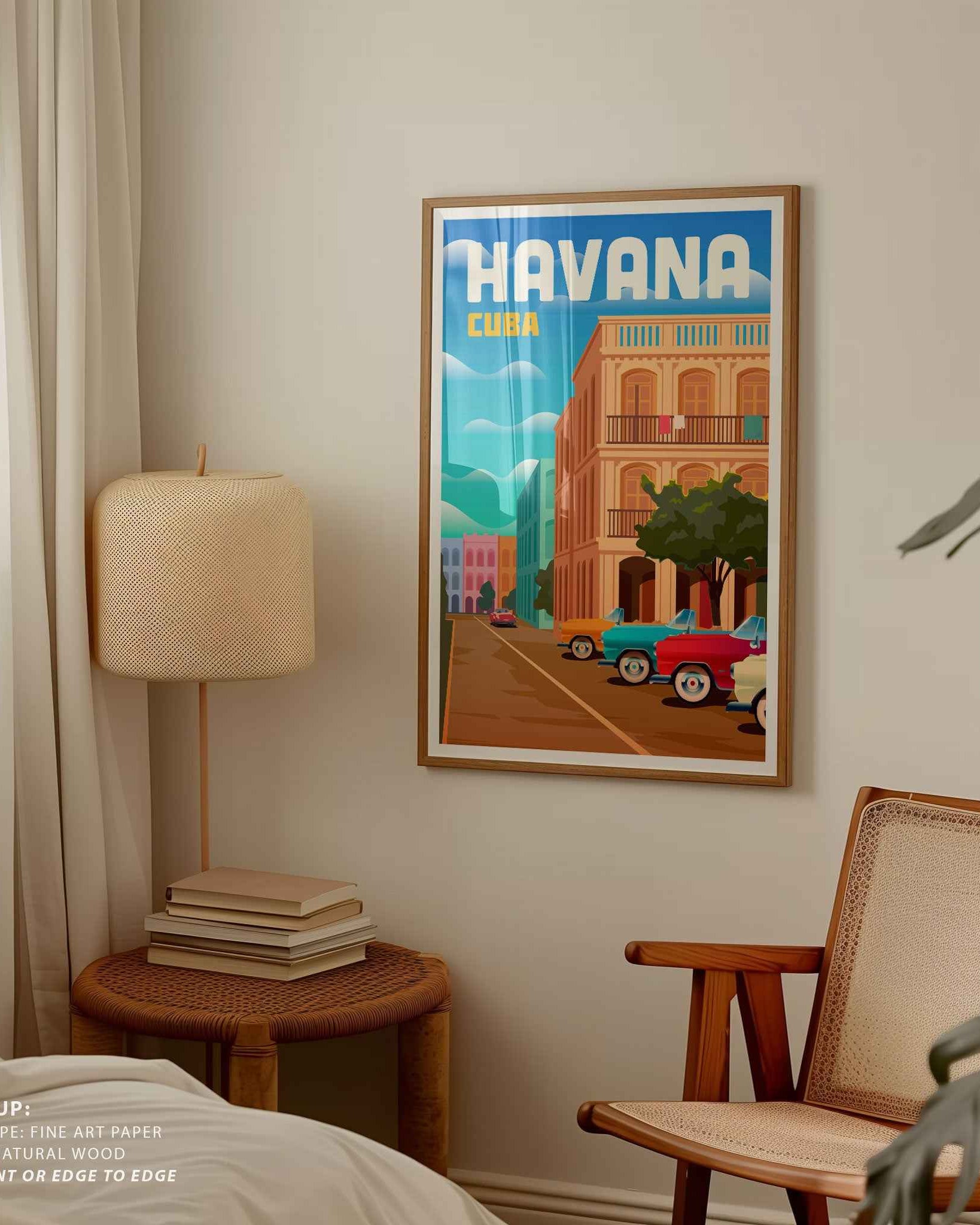 Havana Travel Poster Print