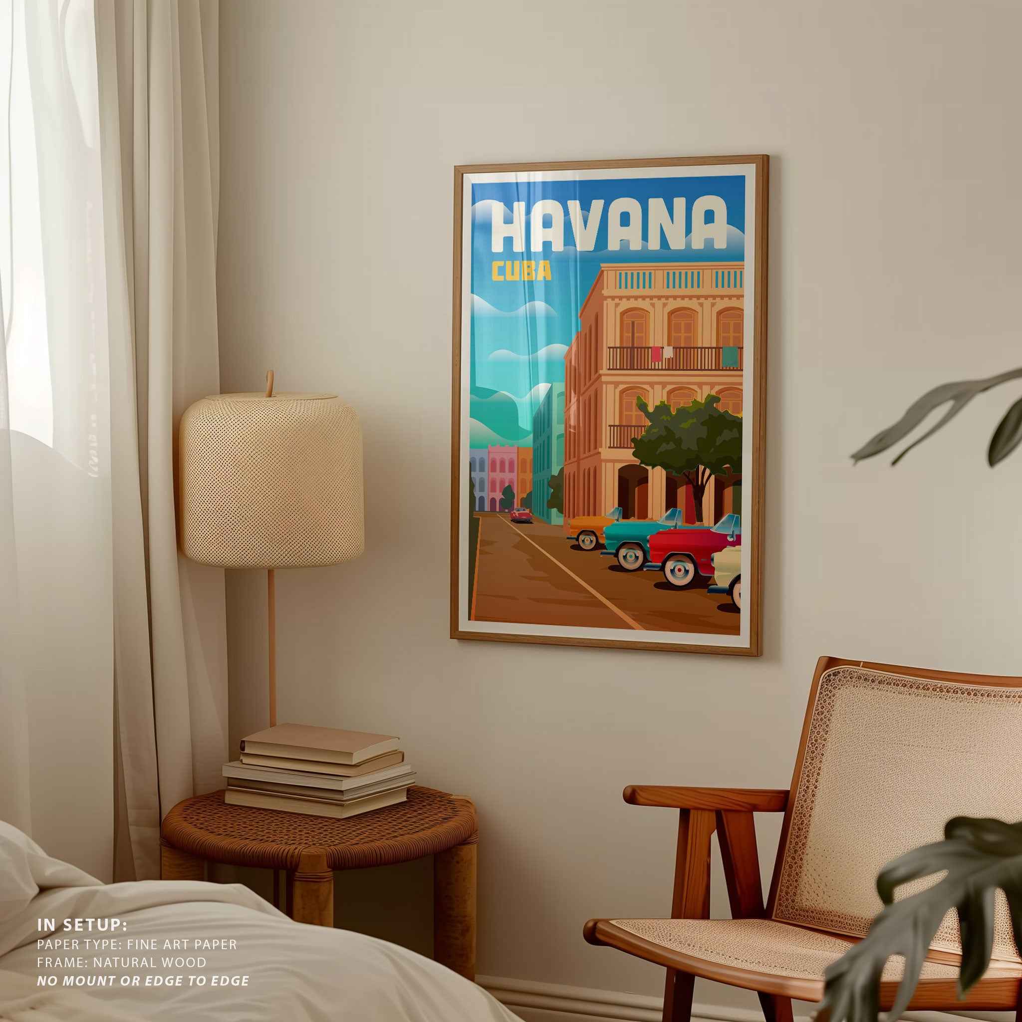 Havana Travel Poster Print
