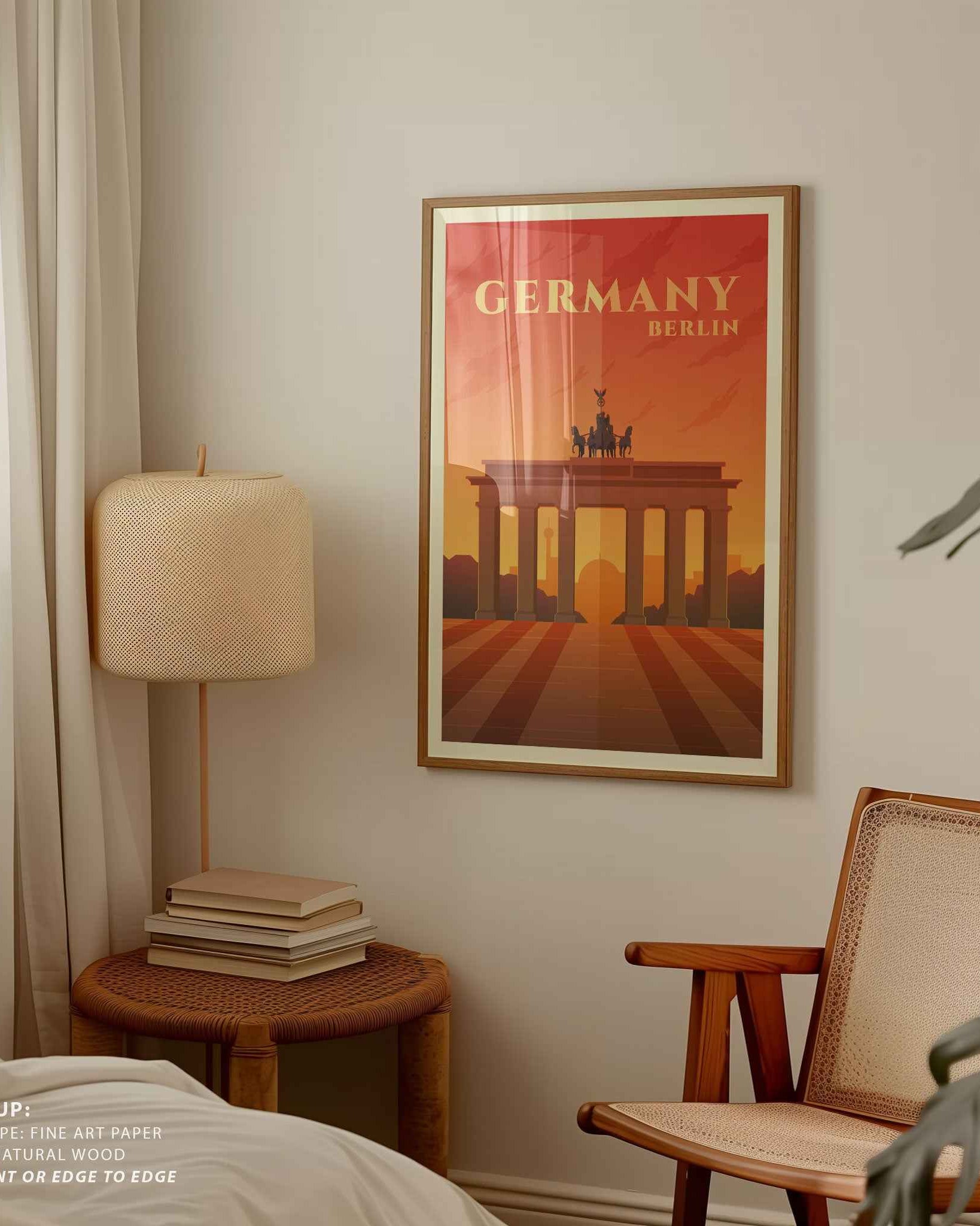 Germany Travel Poster Print