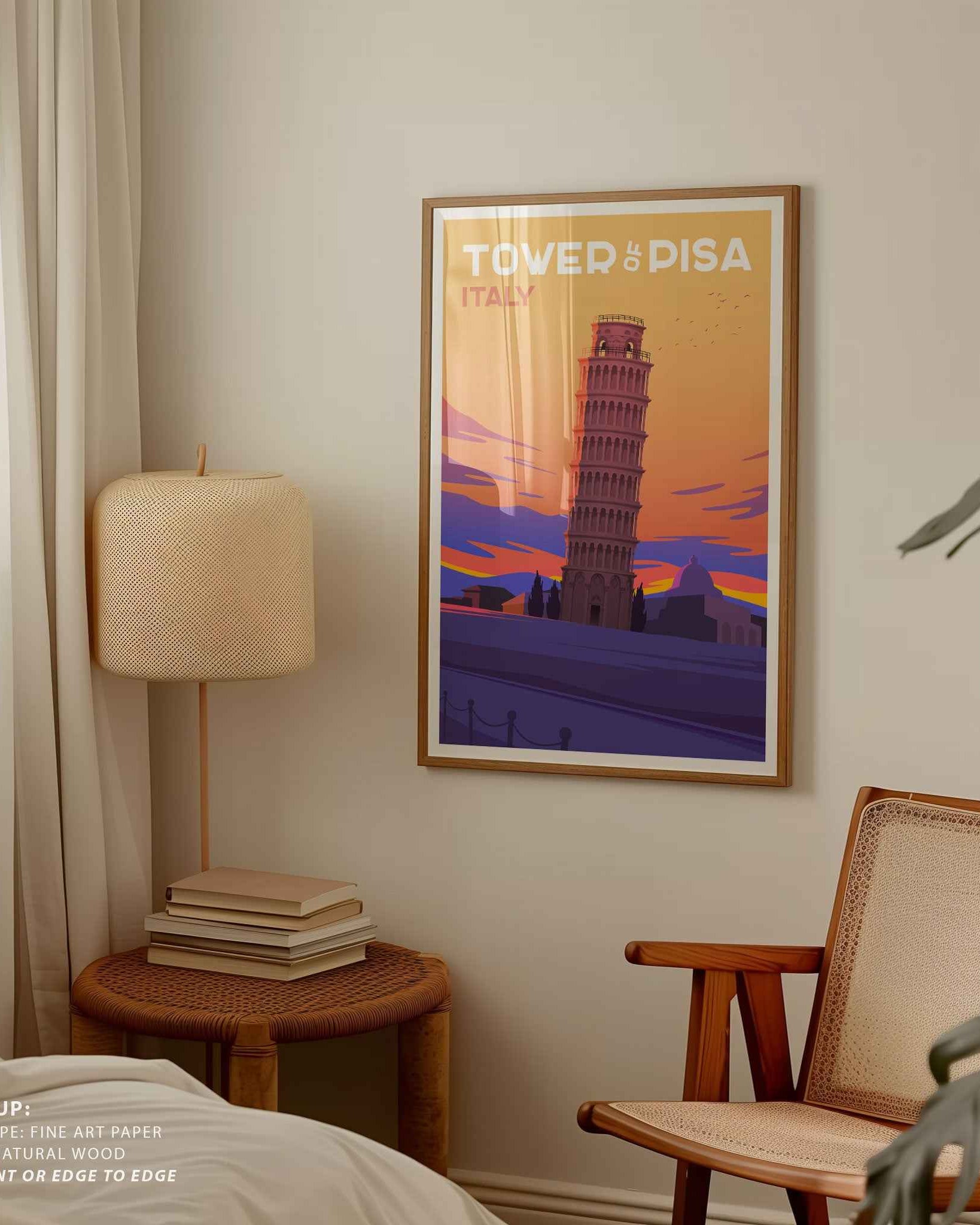 Italy Travel Poster Print