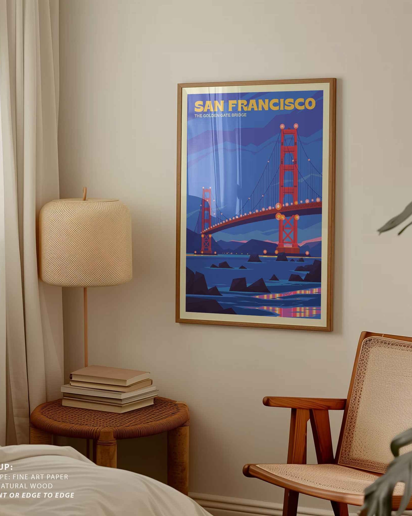 San Francisco Travel Poster Print