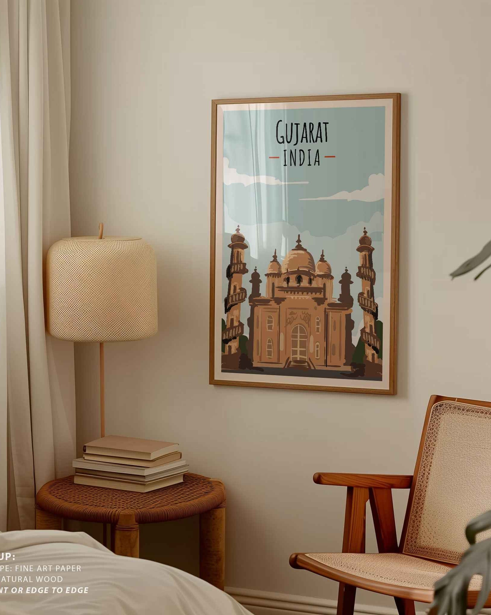 Gujrat Travel Poster Print