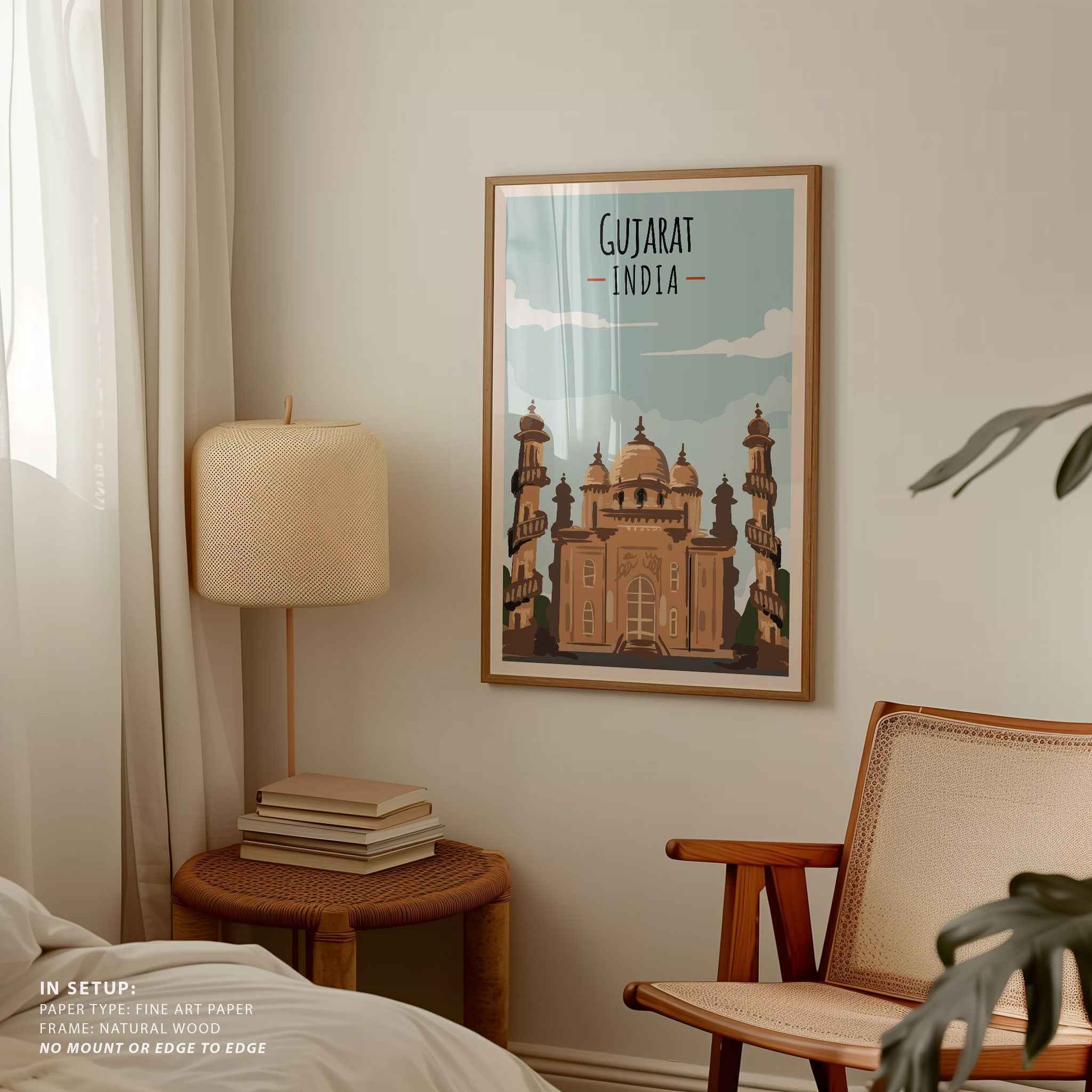 Gujrat Travel Poster Print