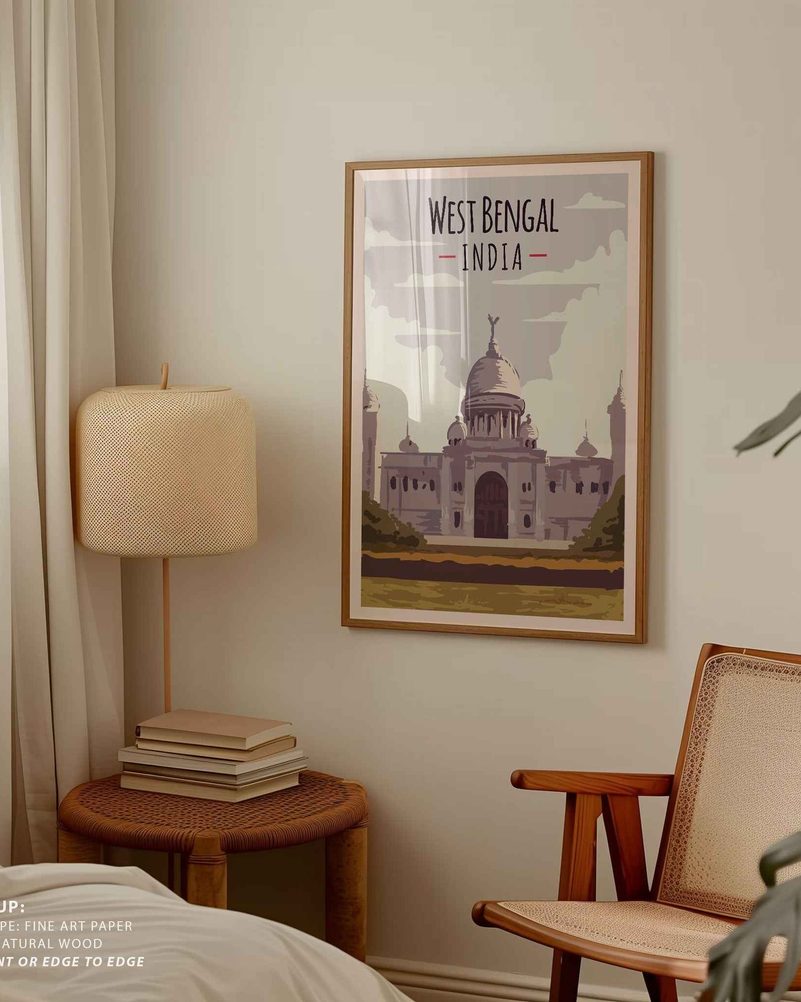 West Bengal Travel Poster Print