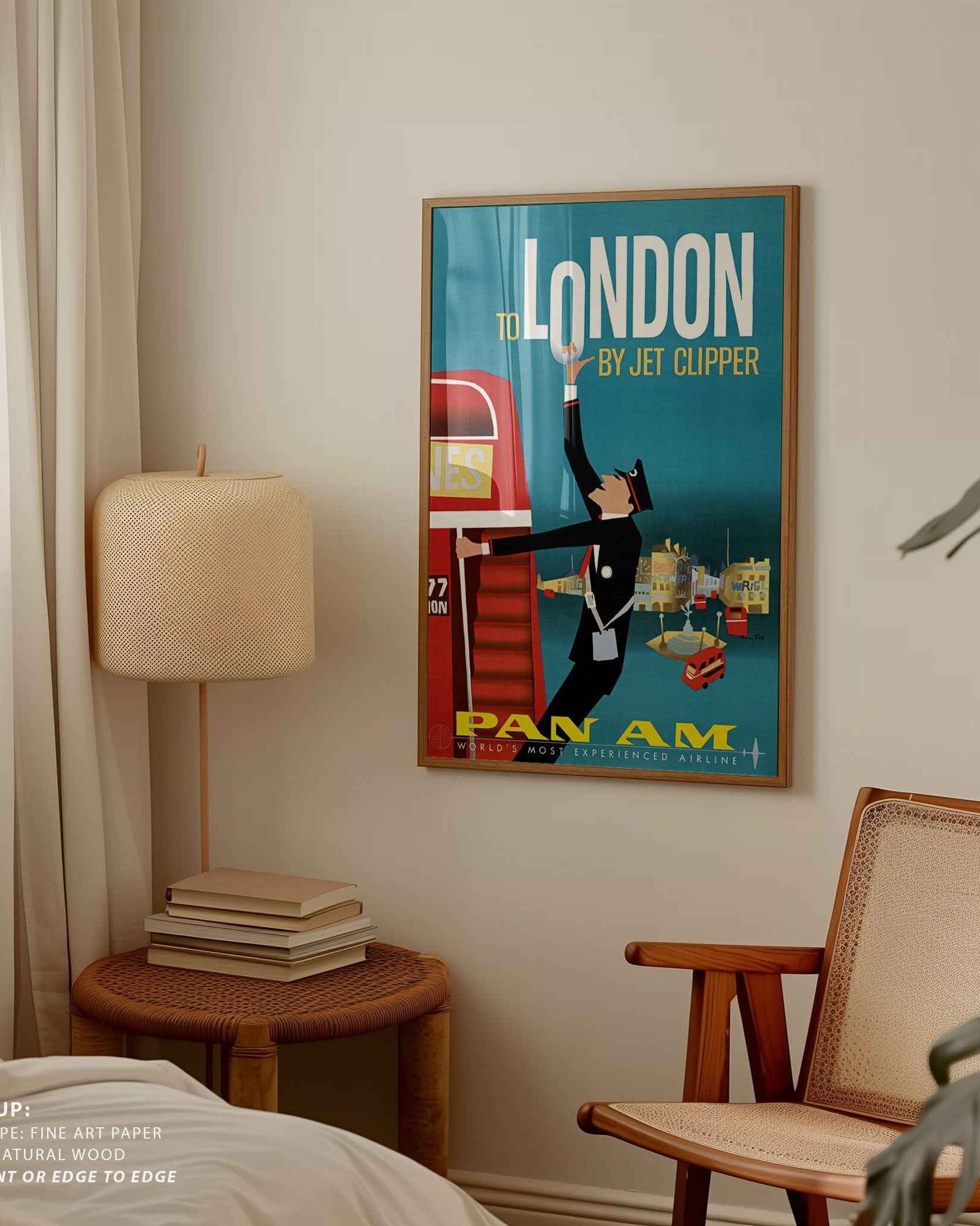 London Travel Poster Print